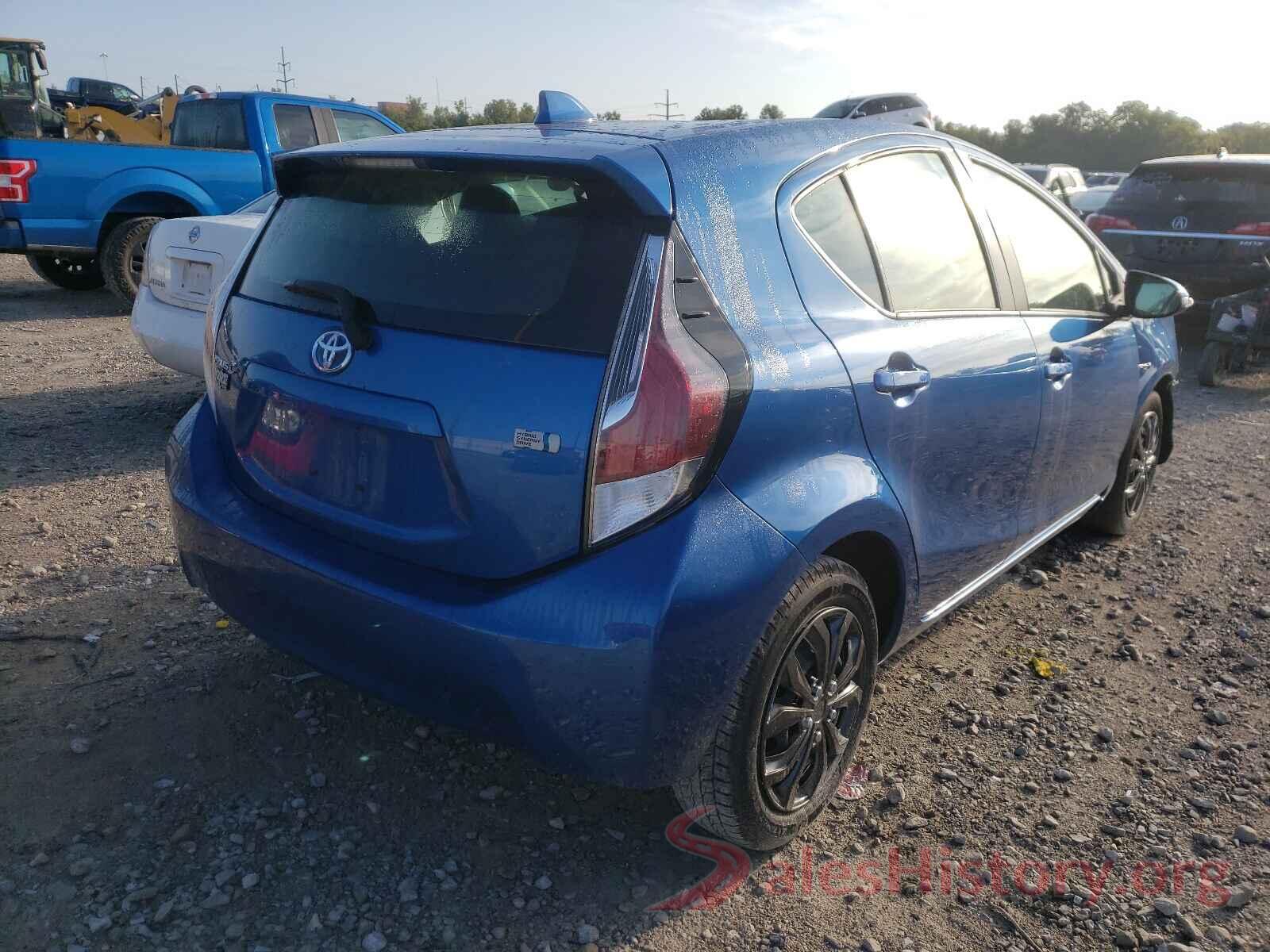 JTDKDTB38G1590717 2016 TOYOTA PRIUS