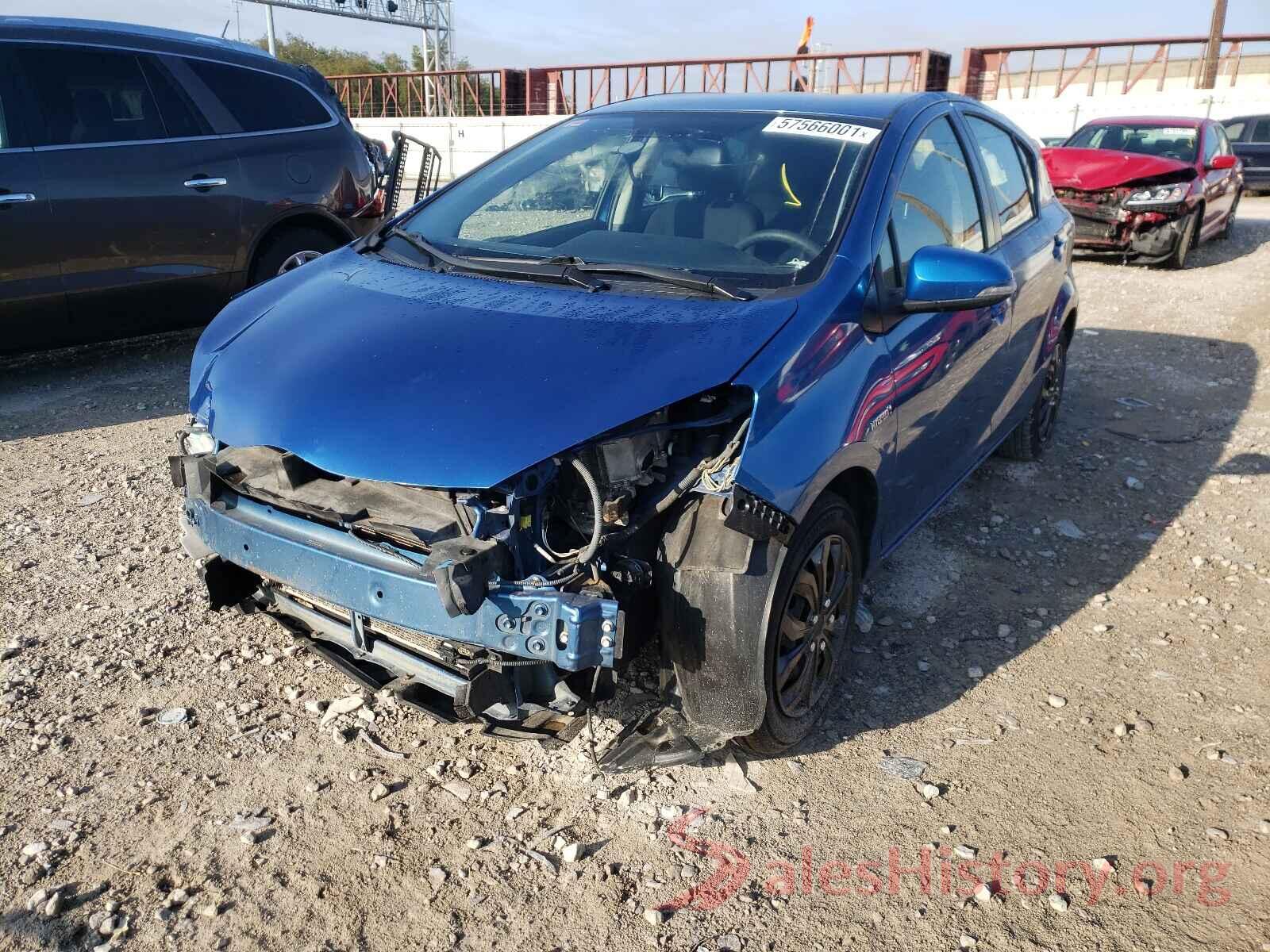 JTDKDTB38G1590717 2016 TOYOTA PRIUS