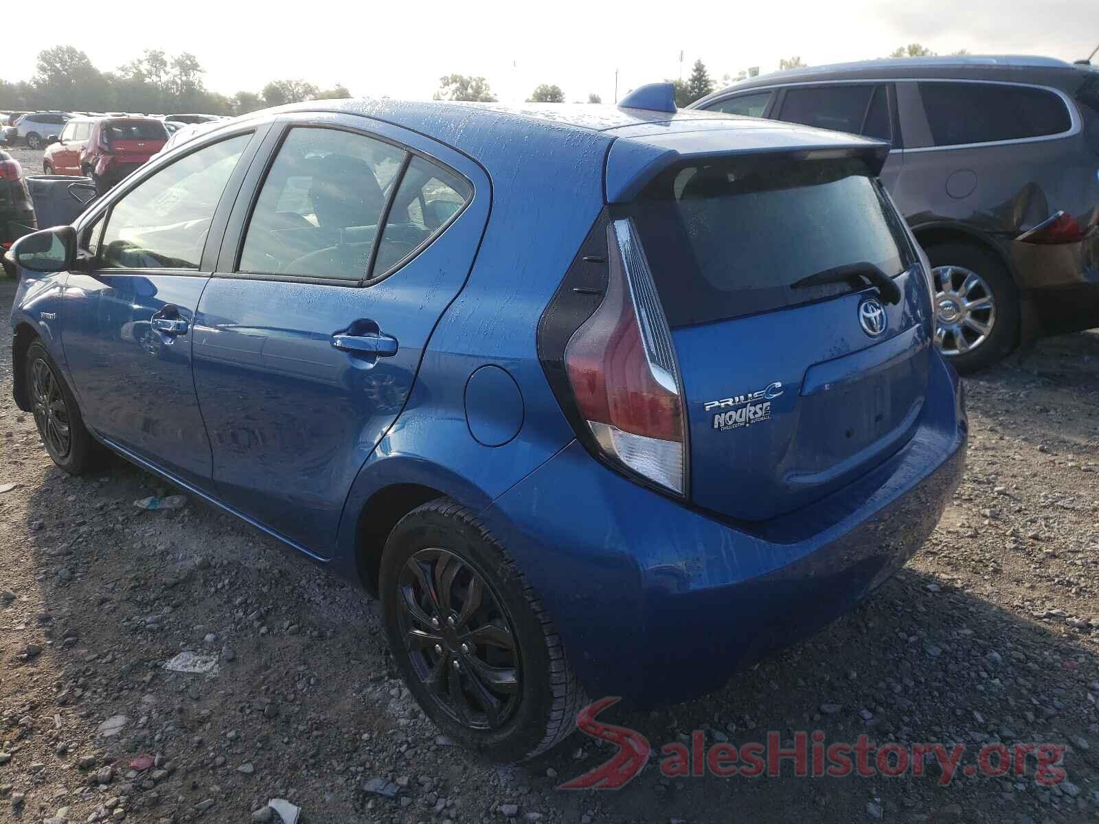 JTDKDTB38G1590717 2016 TOYOTA PRIUS