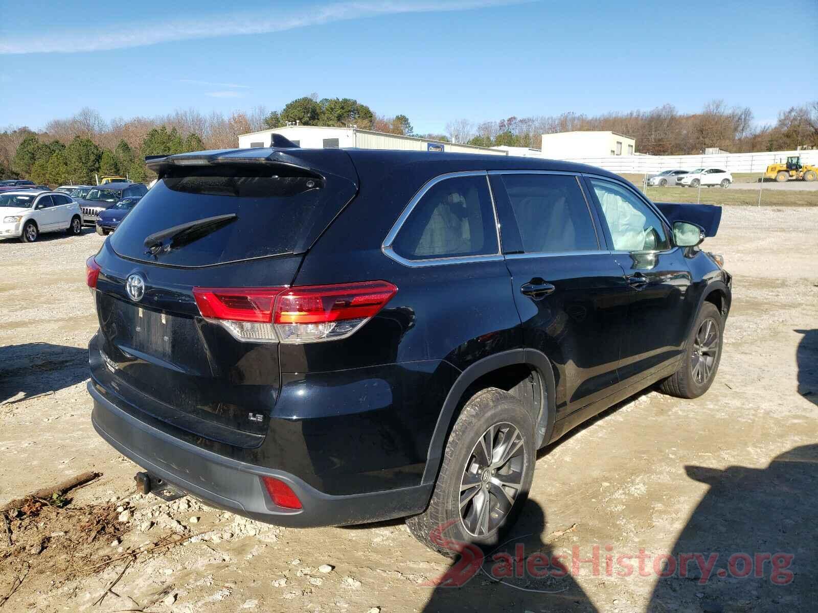 5TDZZRFH7JS242183 2018 TOYOTA HIGHLANDER