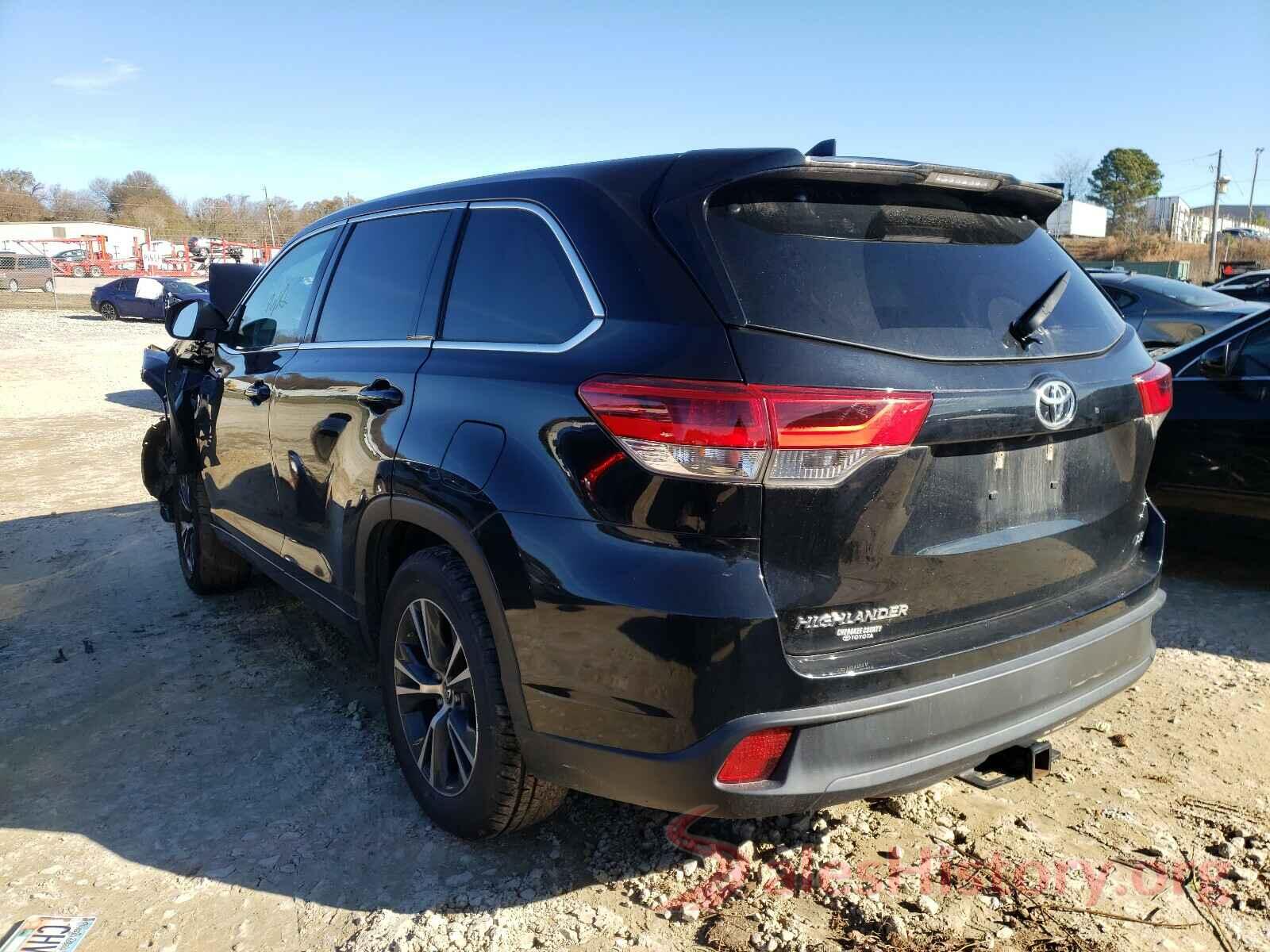 5TDZZRFH7JS242183 2018 TOYOTA HIGHLANDER