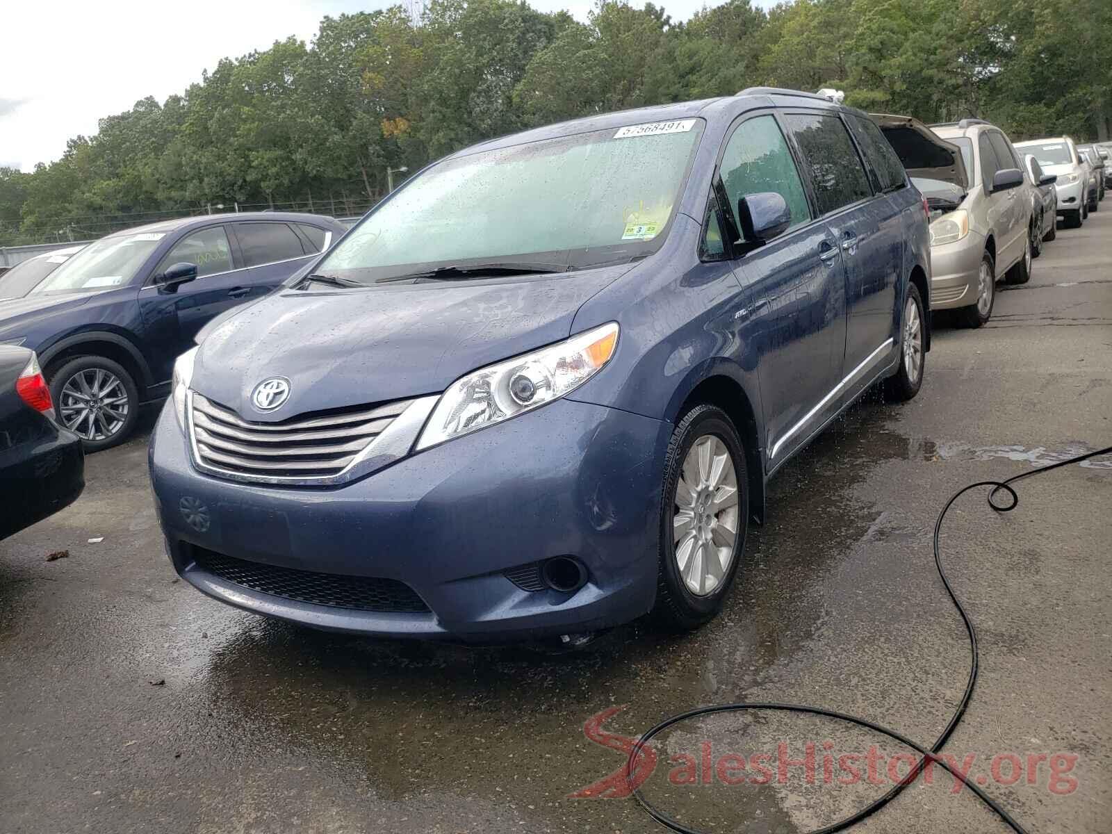 5TDDK3DC1GS131561 2016 TOYOTA SIENNA