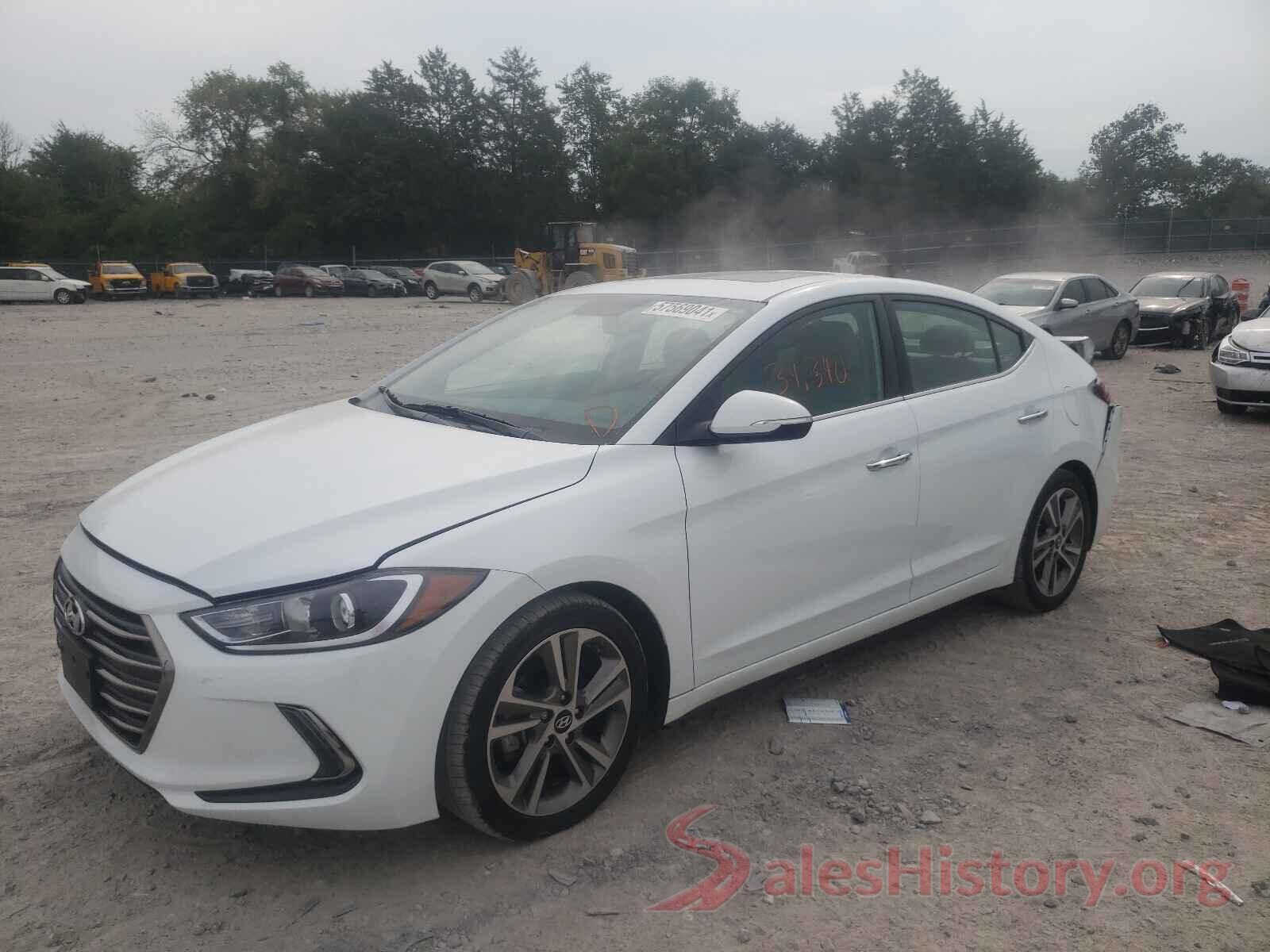 5NPD84LF2HH023389 2017 HYUNDAI ELANTRA