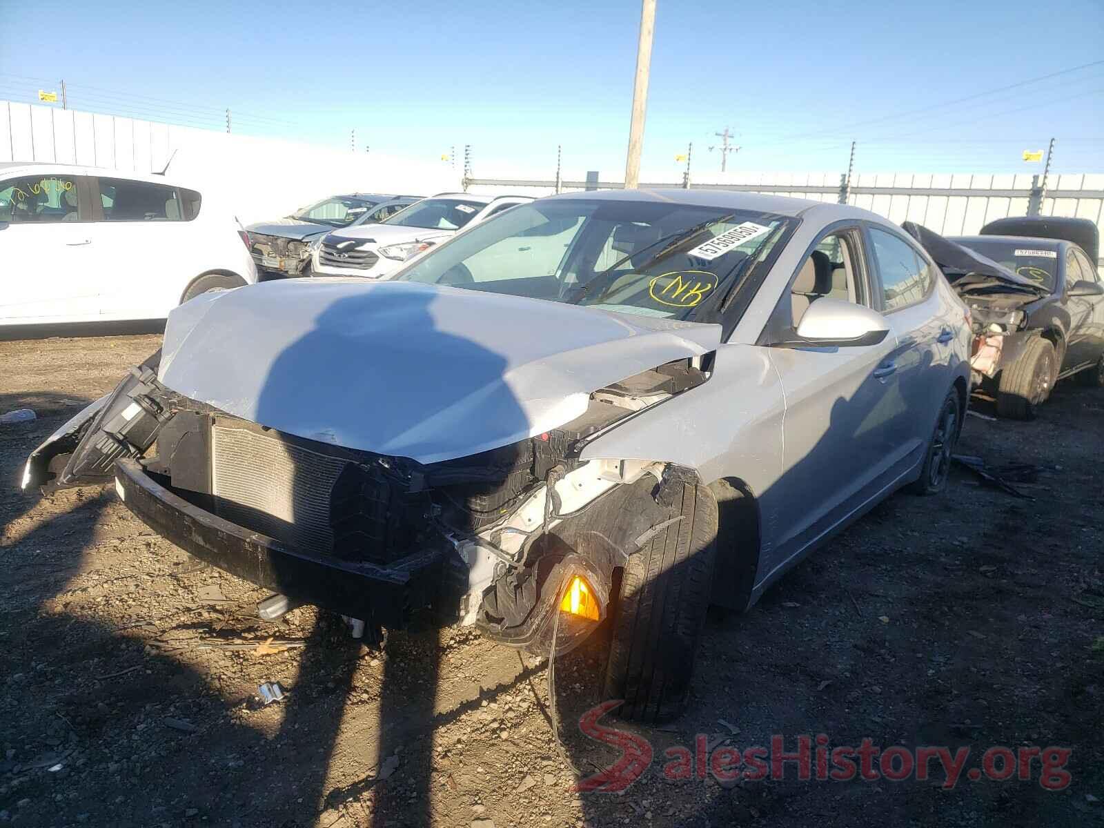 5NPD84LF8JH337876 2018 HYUNDAI ELANTRA