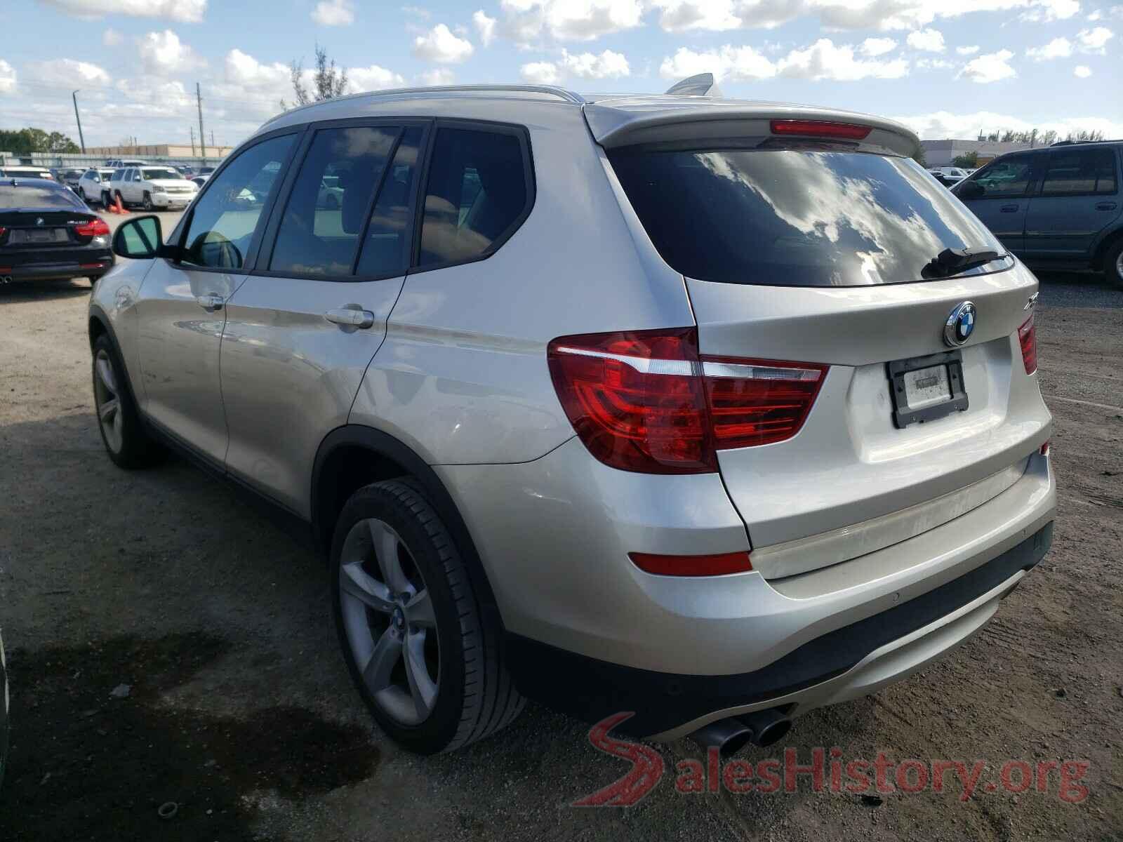 5UXWZ7C52H0U47536 2017 BMW X3