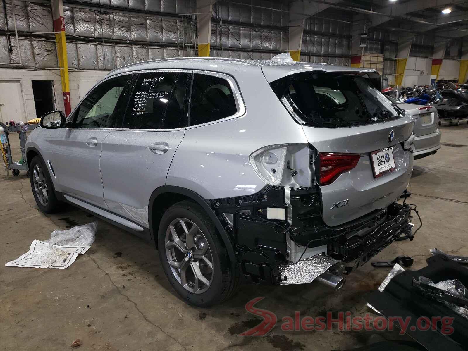 5UXTY5C09M9E42700 2021 BMW X3