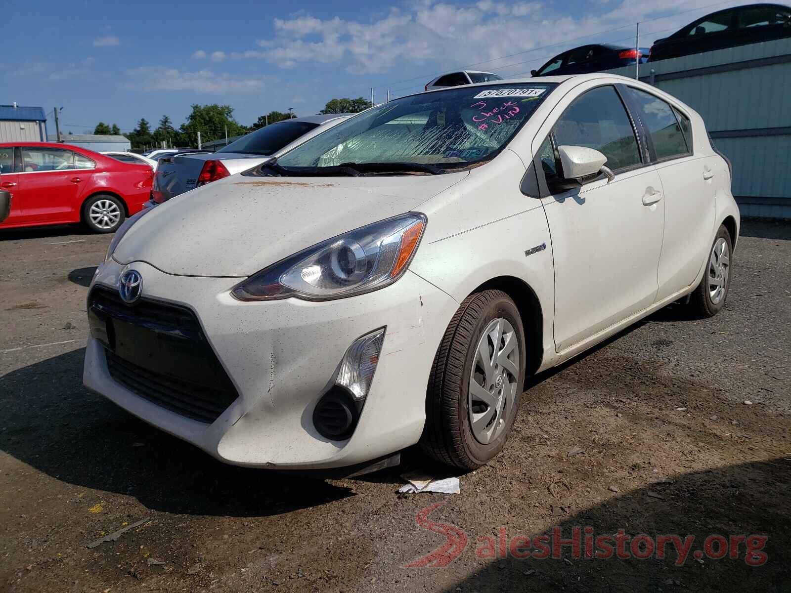 JTDKDTB34F1112972 2015 TOYOTA PRIUS