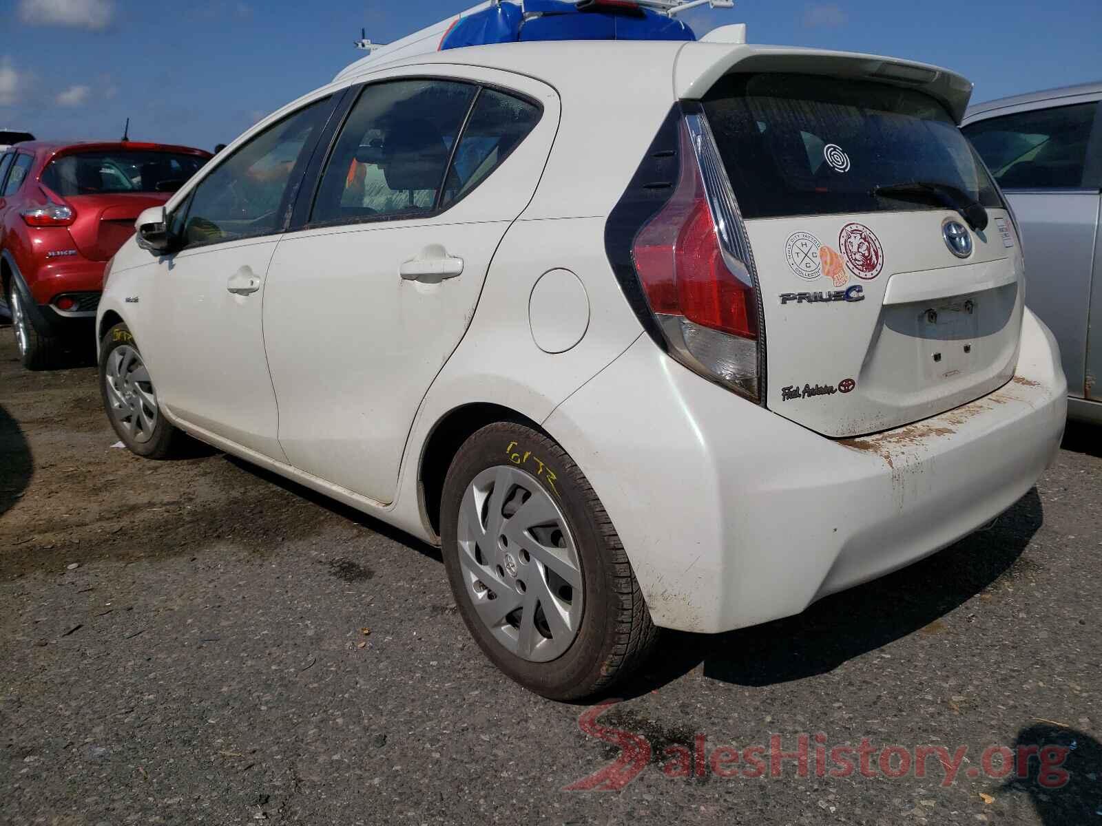 JTDKDTB34F1112972 2015 TOYOTA PRIUS