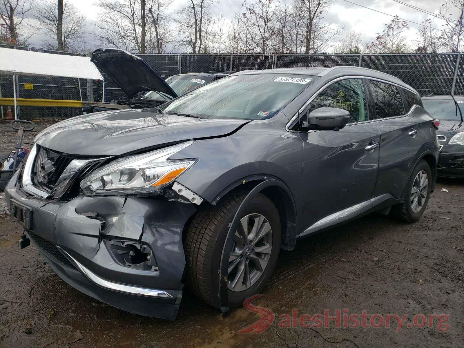 5N1AZ2MH1HN171405 2017 NISSAN MURANO