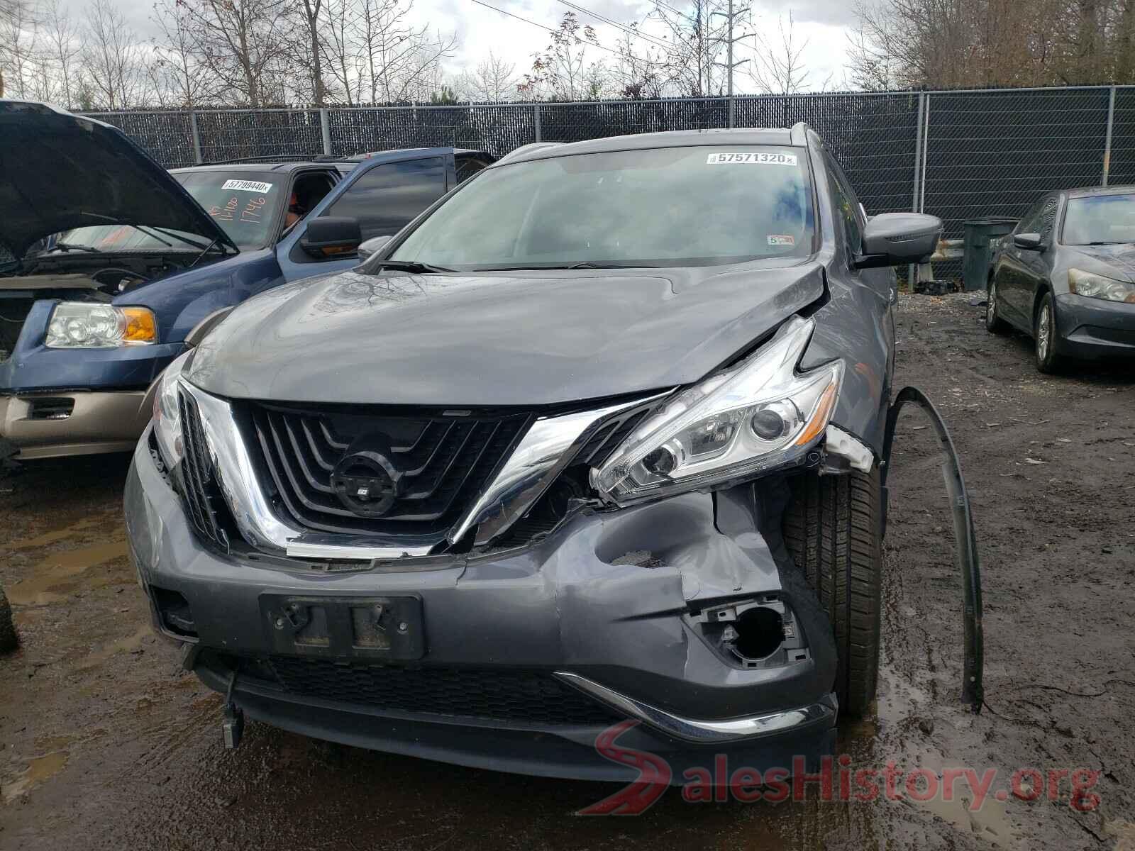 5N1AZ2MH1HN171405 2017 NISSAN MURANO