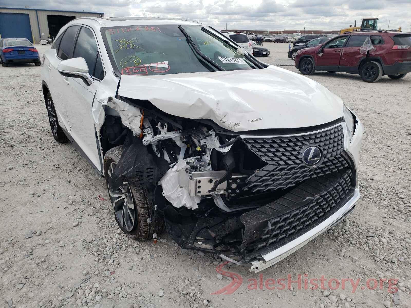 2T2HGMDA5MC062221 2021 LEXUS RX450