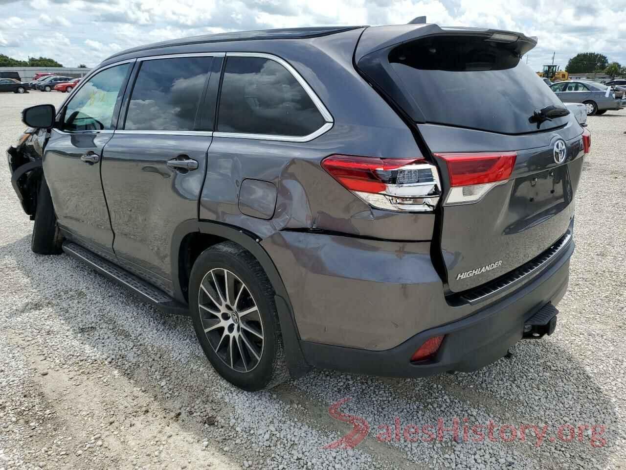 5TDJZRFH1JS851461 2018 TOYOTA HIGHLANDER