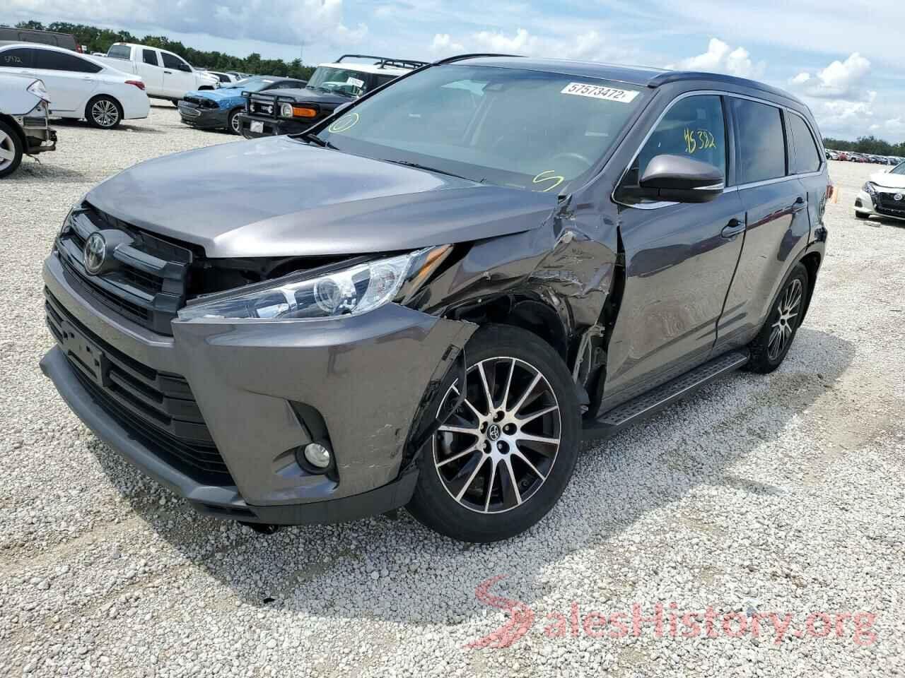 5TDJZRFH1JS851461 2018 TOYOTA HIGHLANDER