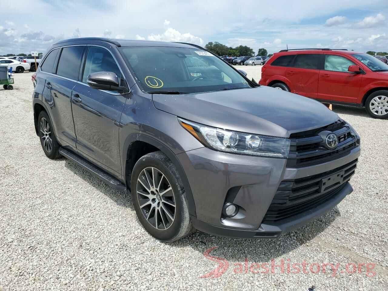 5TDJZRFH1JS851461 2018 TOYOTA HIGHLANDER