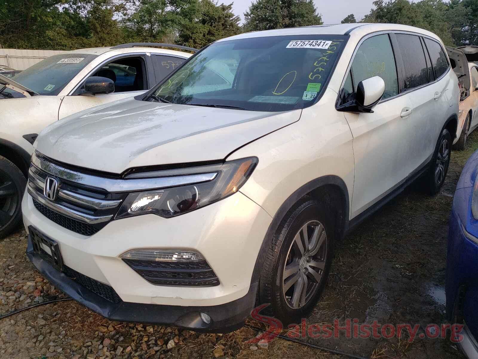 5FNYF6H78GB046113 2016 HONDA PILOT