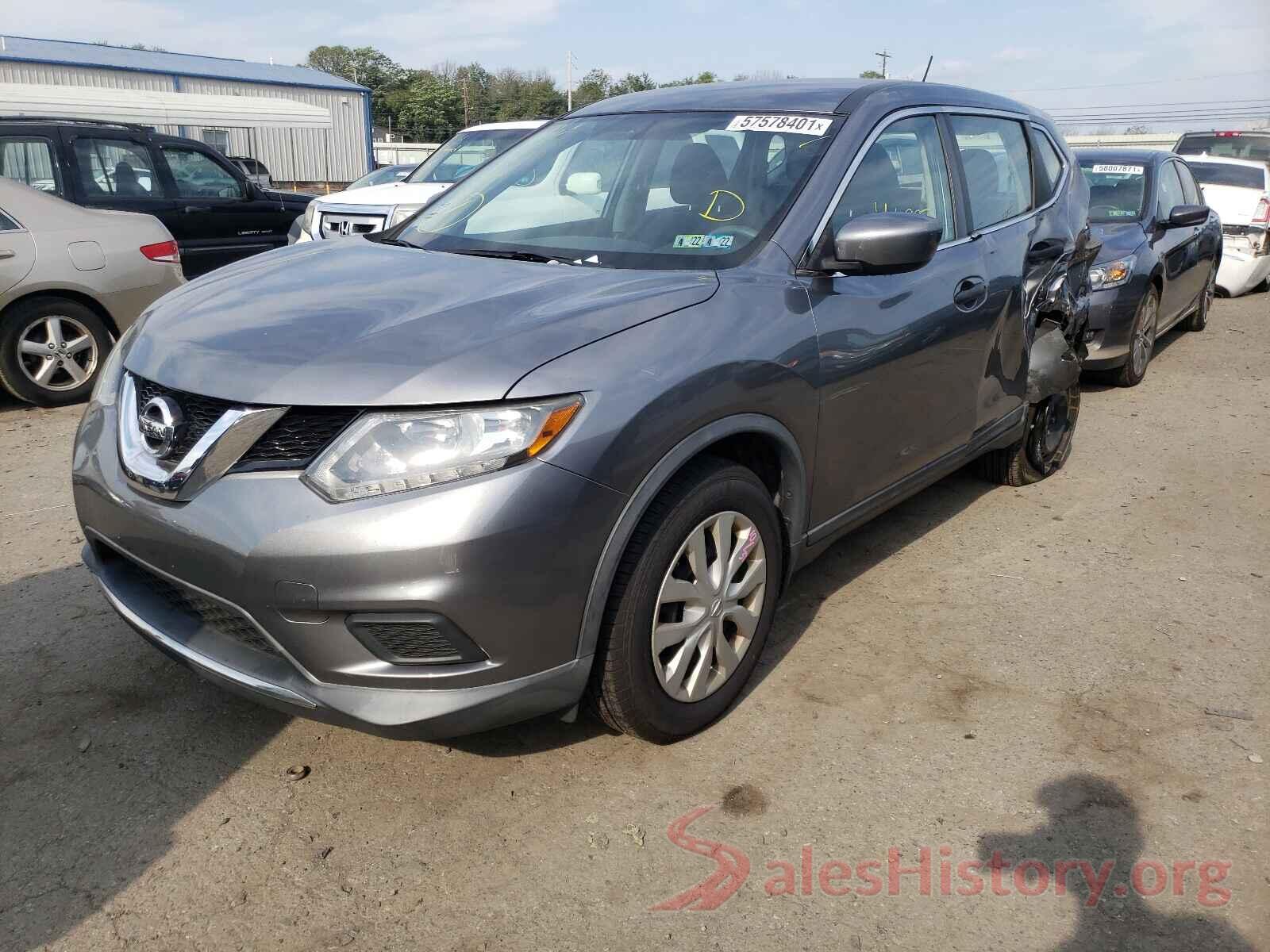 KNMAT2MV0GP651319 2016 NISSAN ROGUE