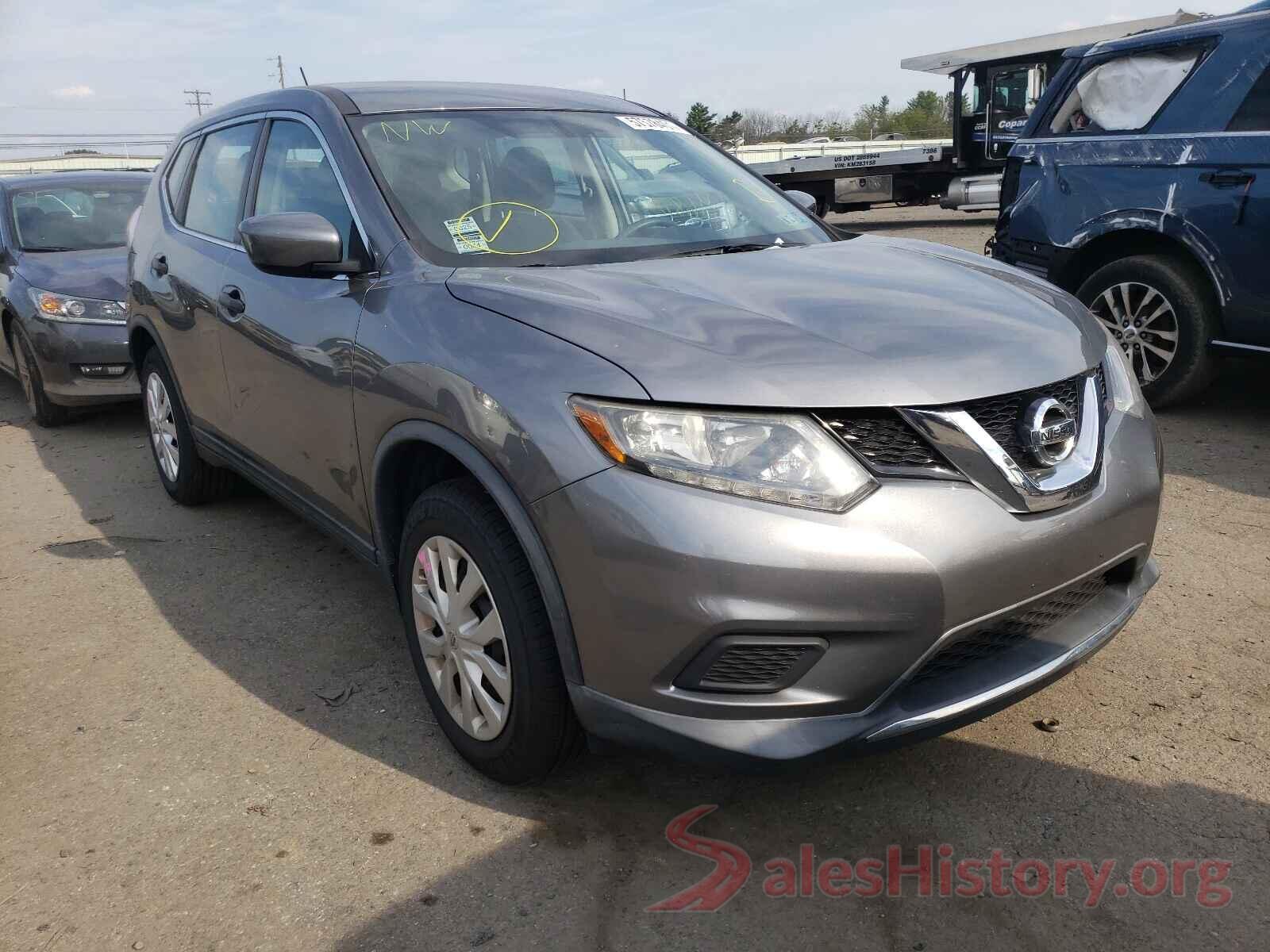 KNMAT2MV0GP651319 2016 NISSAN ROGUE