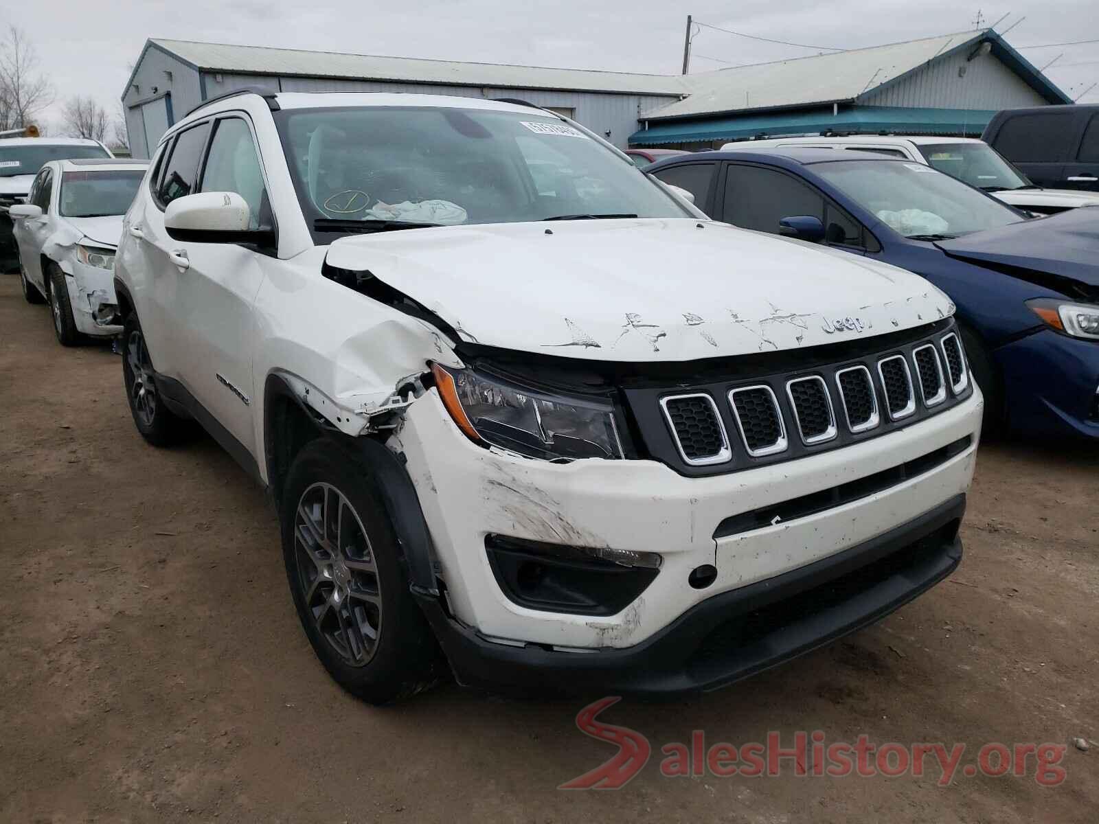 3C4NJCBB8KT730554 2019 JEEP COMPASS