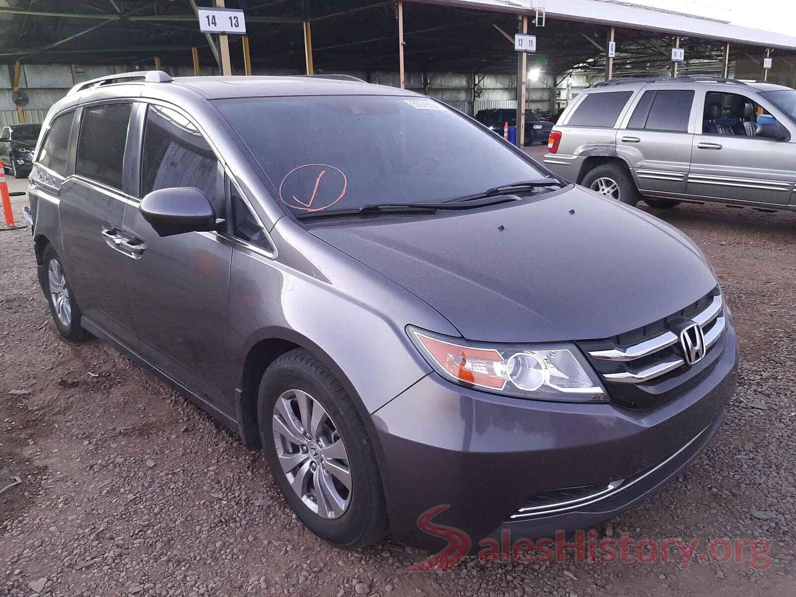 5FNRL5H68GB050516 2016 HONDA ODYSSEY