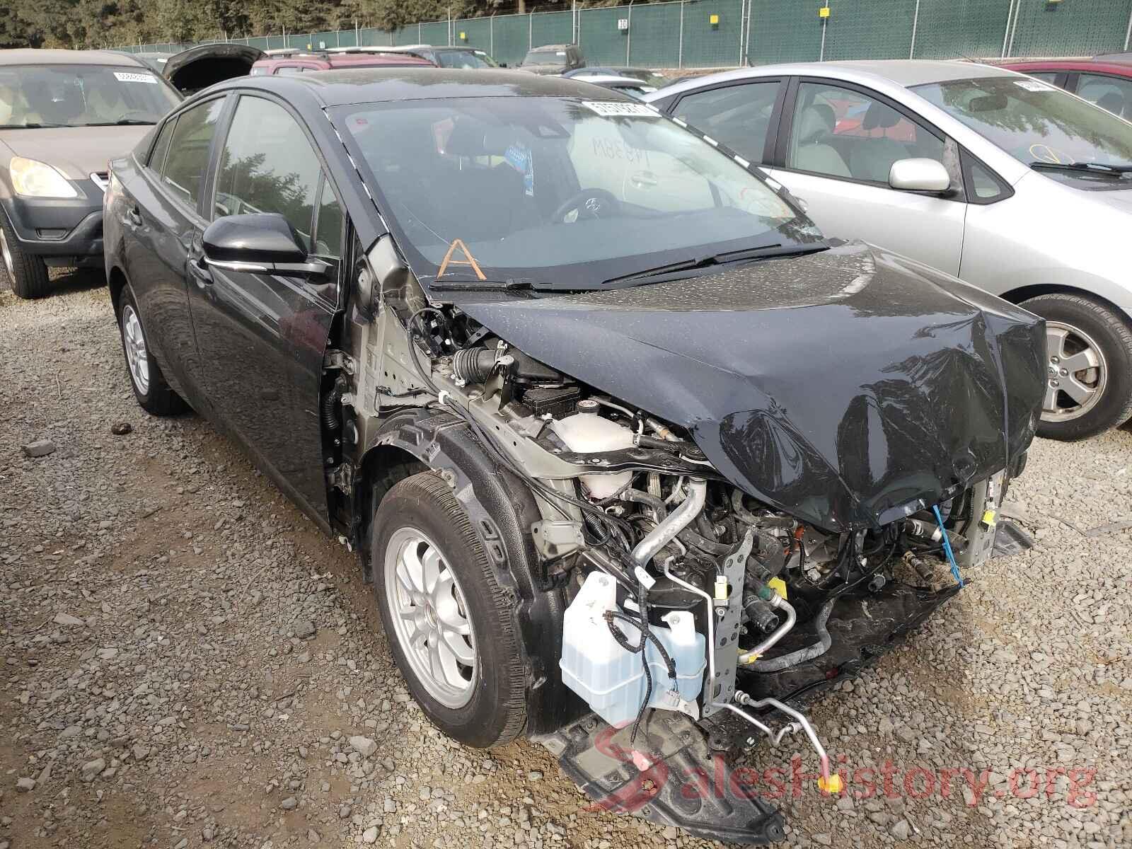 JTDL9RFU0K3010899 2019 TOYOTA PRIUS