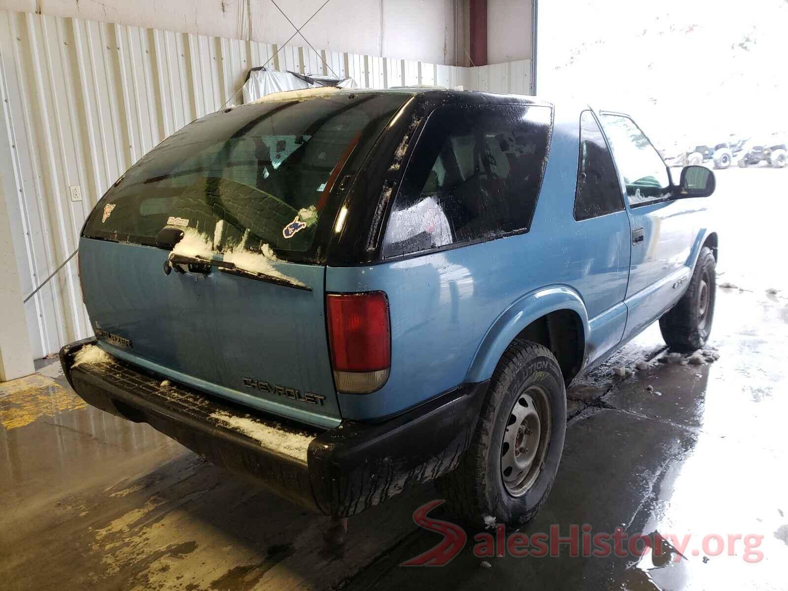 1GNCT18W3VK198594 1997 CHEVROLET BLAZER