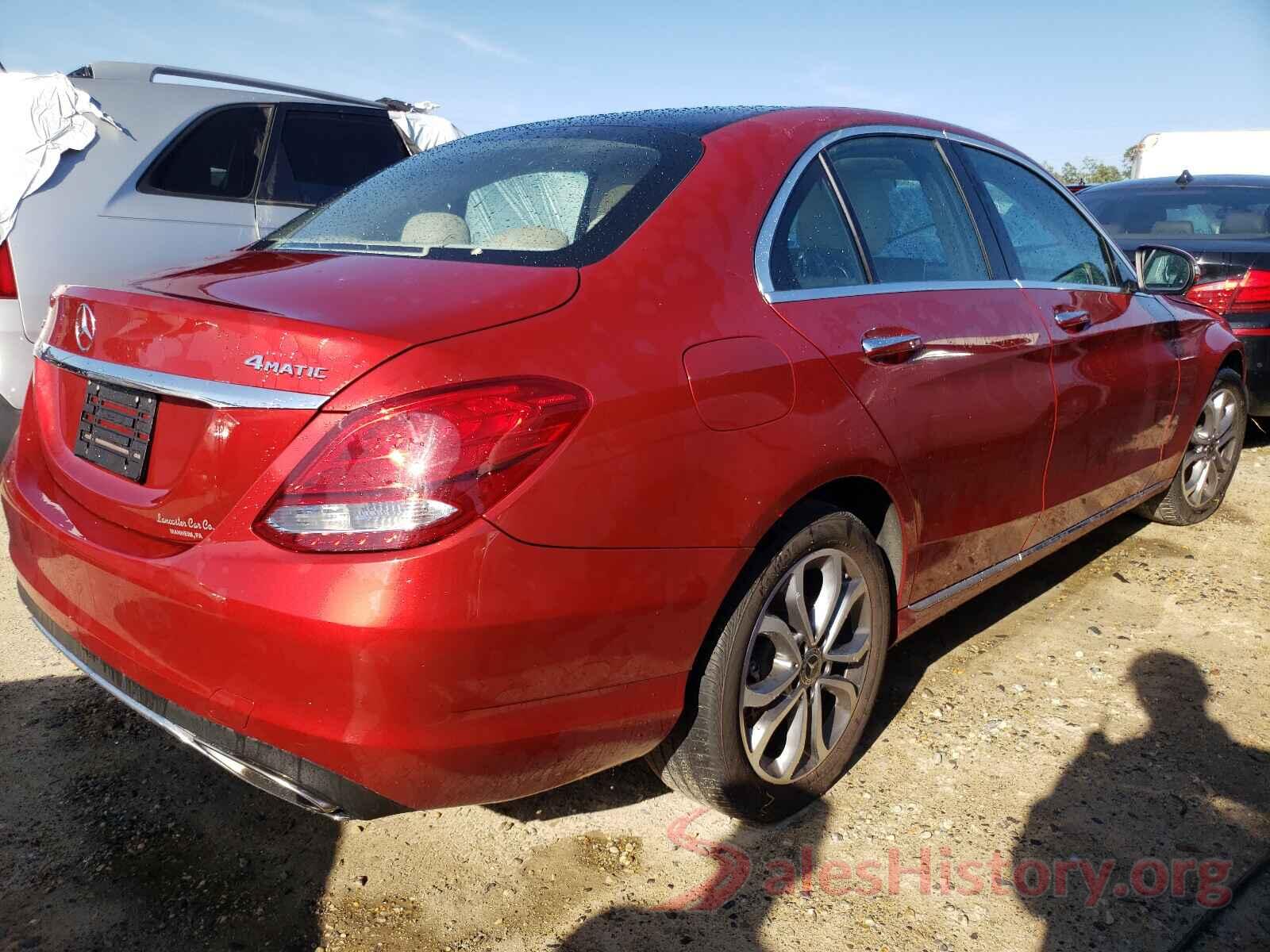 55SWF4KB6HU218079 2017 MERCEDES-BENZ C-CLASS