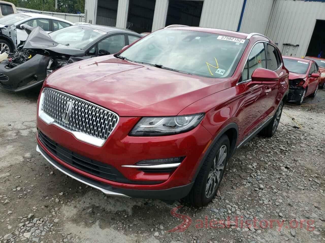 5LMCJ3D90KUL38183 2019 LINCOLN MKC