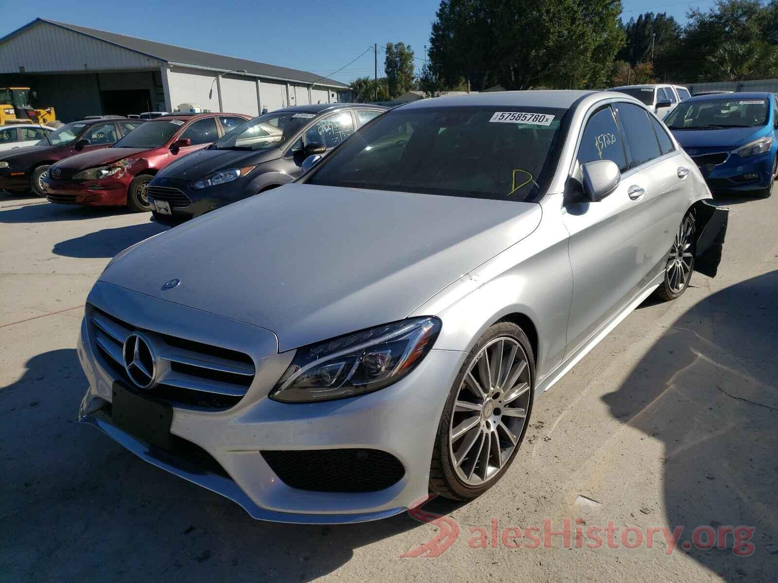 55SWF4JB2GU148709 2016 MERCEDES-BENZ C CLASS