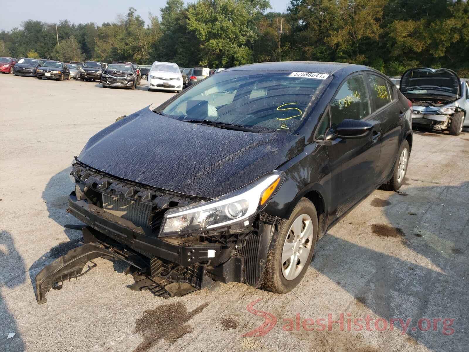 3KPFK4A72JE227691 2018 KIA FORTE