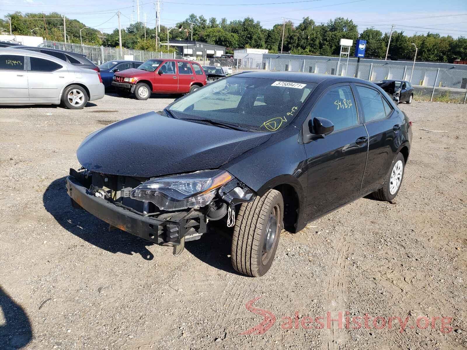 5YFBURHE9KP878164 2019 TOYOTA COROLLA