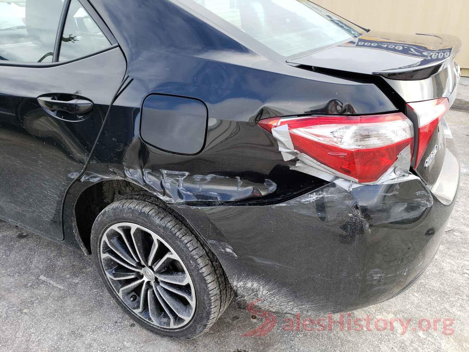 2T1BURHE6GC742467 2016 TOYOTA COROLLA