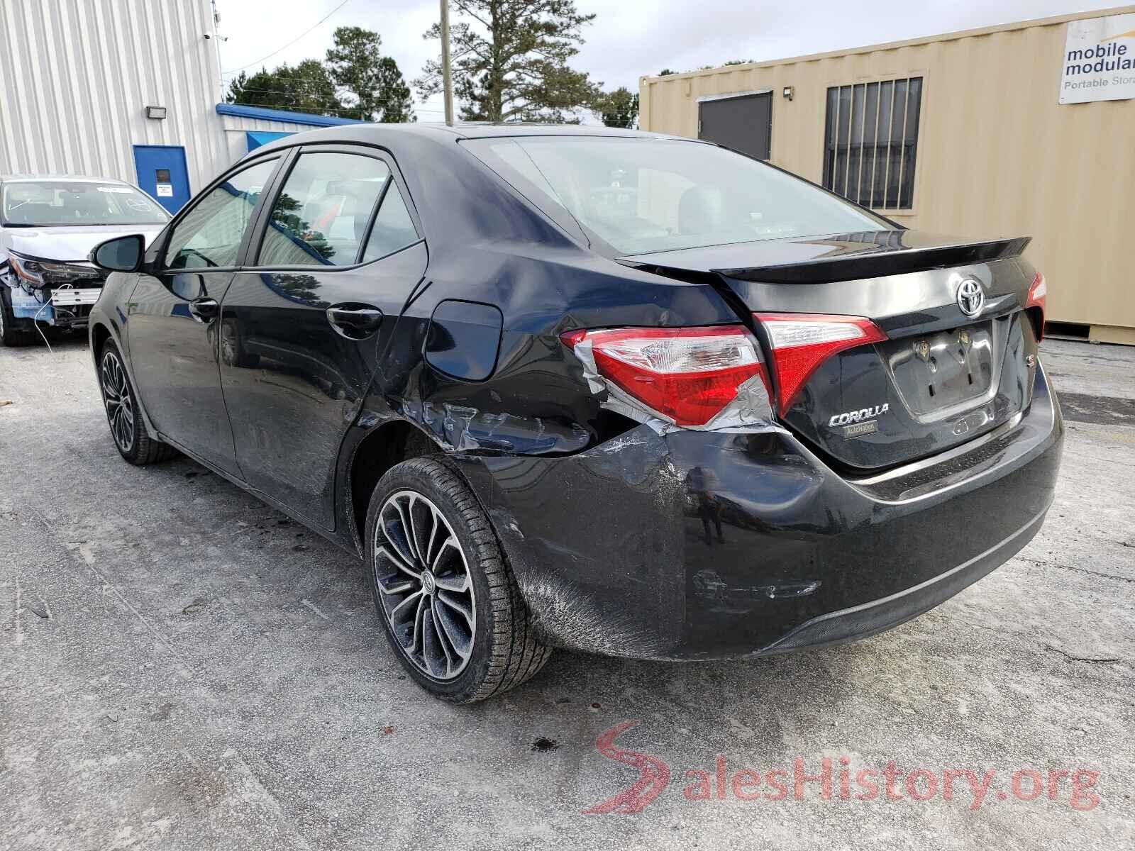 2T1BURHE6GC742467 2016 TOYOTA COROLLA