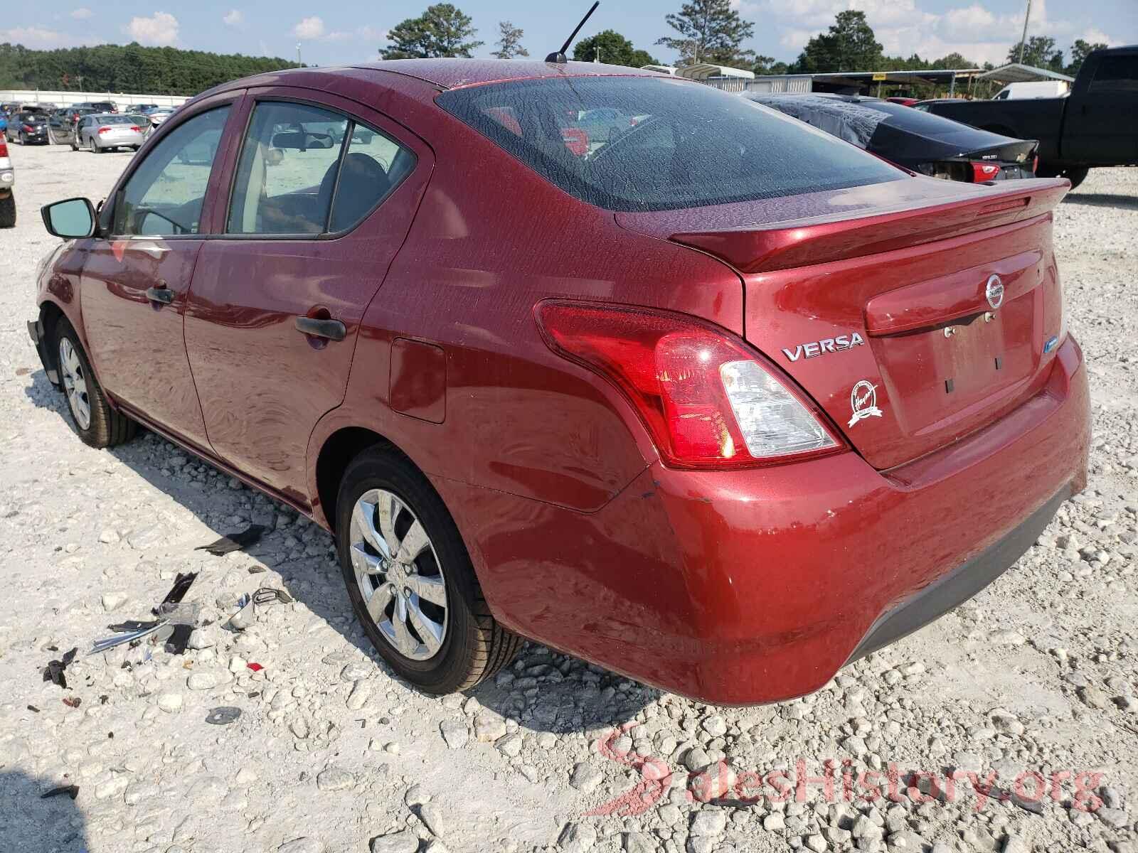 3N1CN7AP3GL876788 2016 NISSAN VERSA