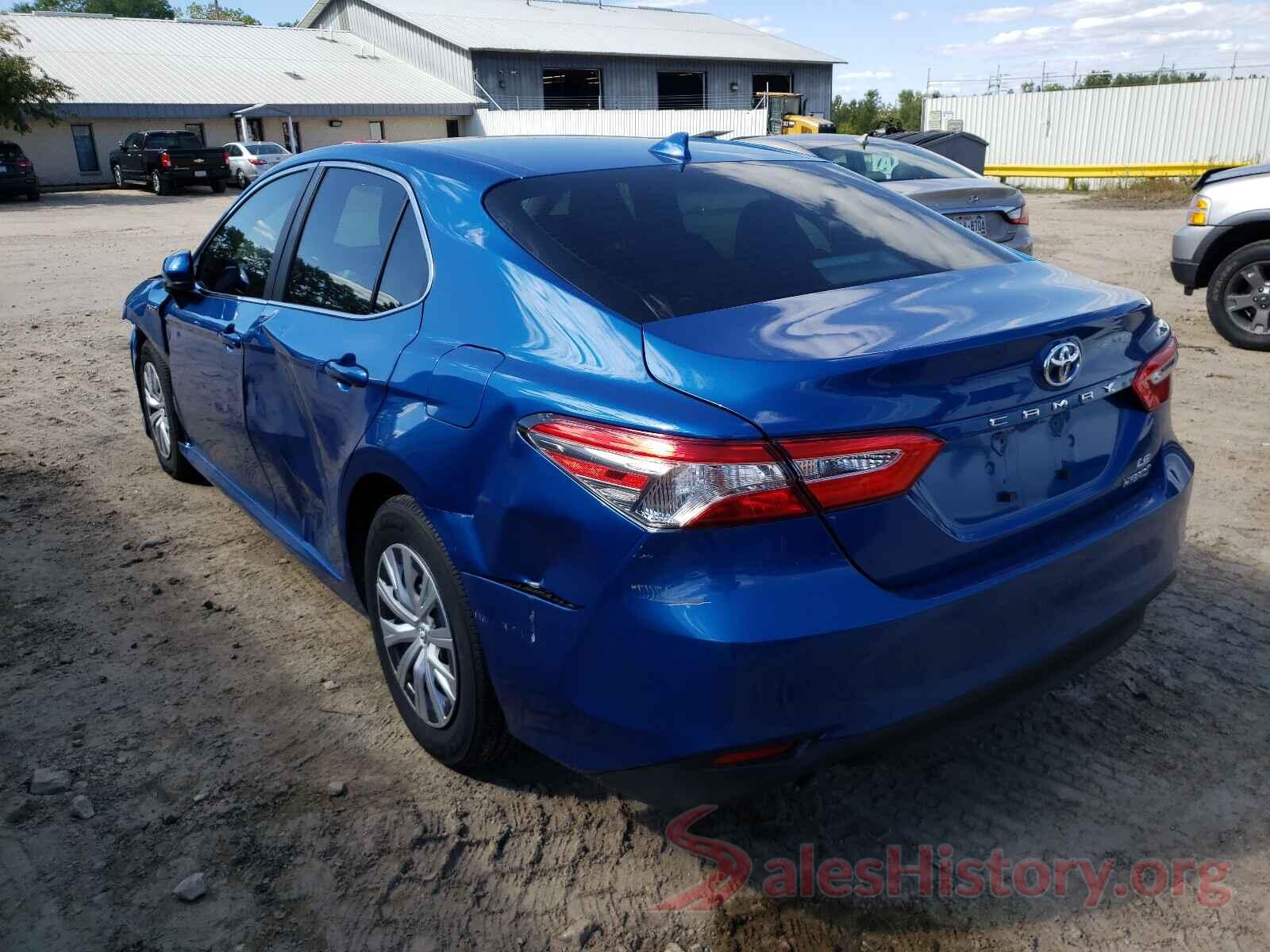 4T1B31HK1KU008207 2019 TOYOTA CAMRY