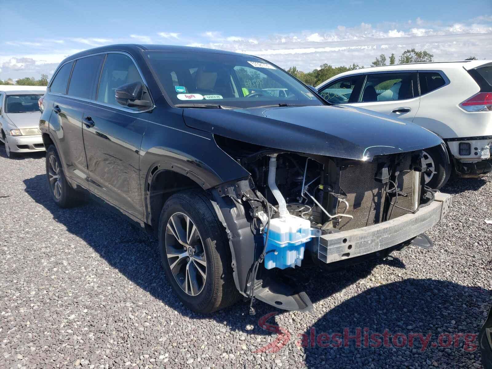 5TDZARFH4JS039503 2018 TOYOTA HIGHLANDER