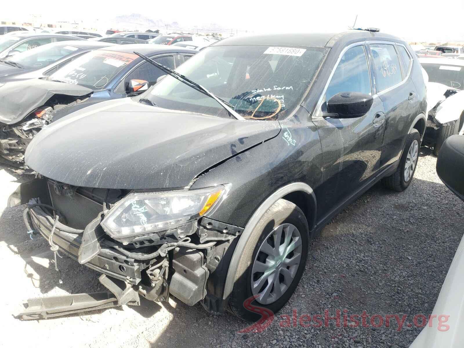 KNMAT2MTXGP606578 2016 NISSAN ROGUE