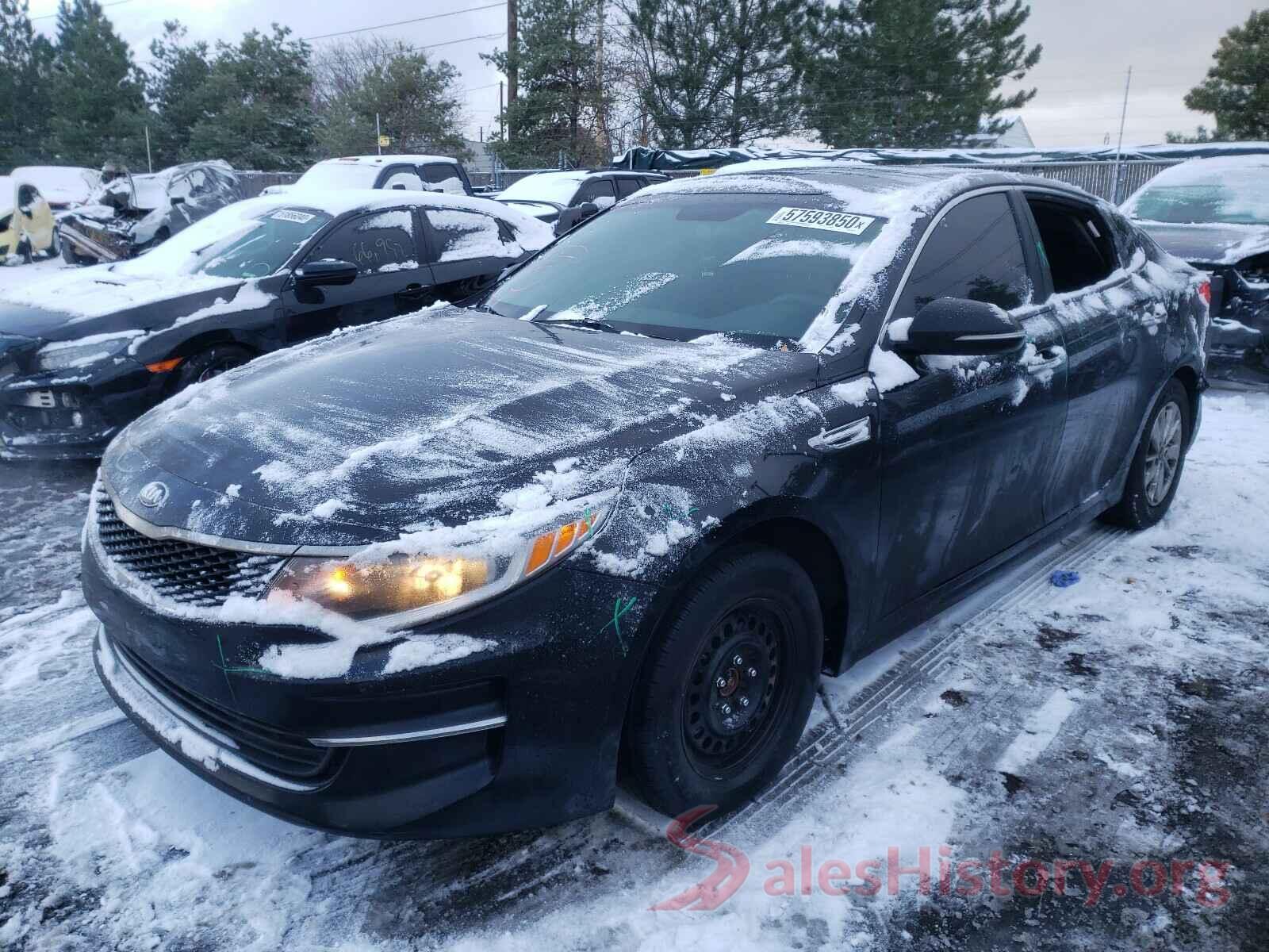 5XXGT4L33GG058308 2016 KIA OPTIMA