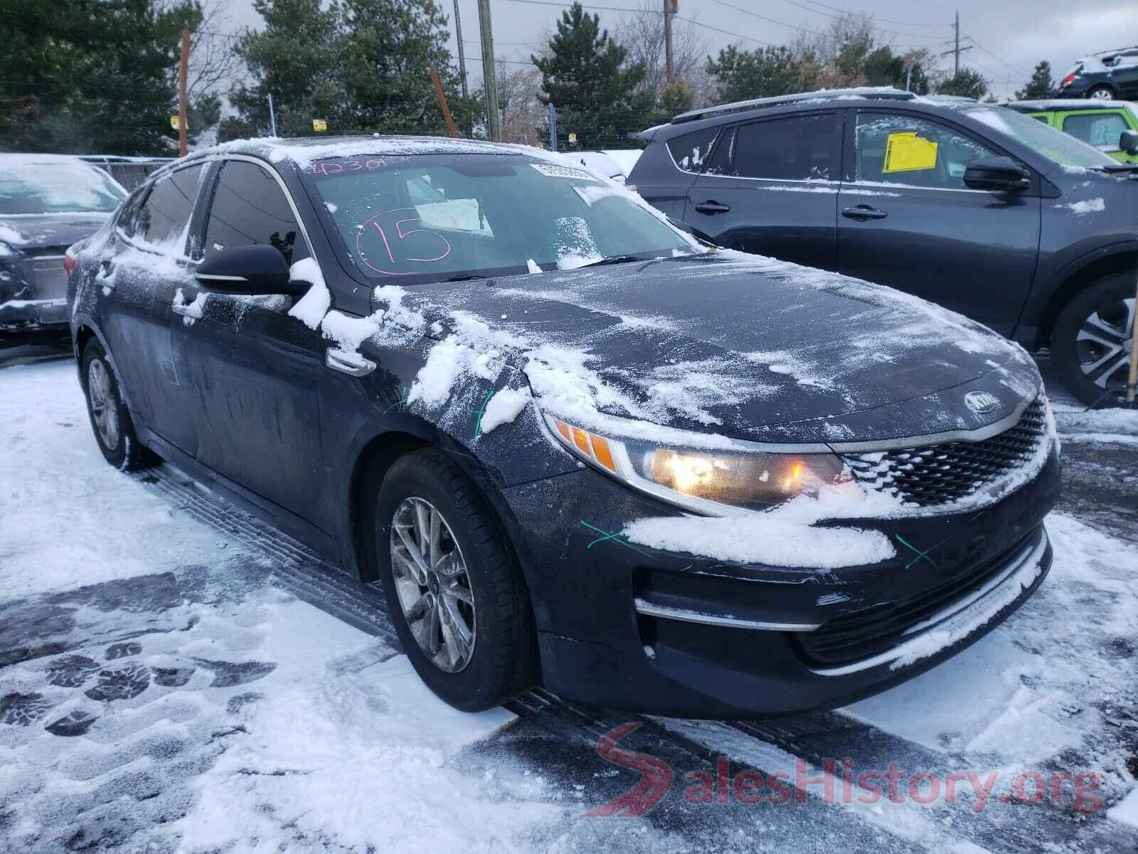 5XXGT4L33GG058308 2016 KIA OPTIMA