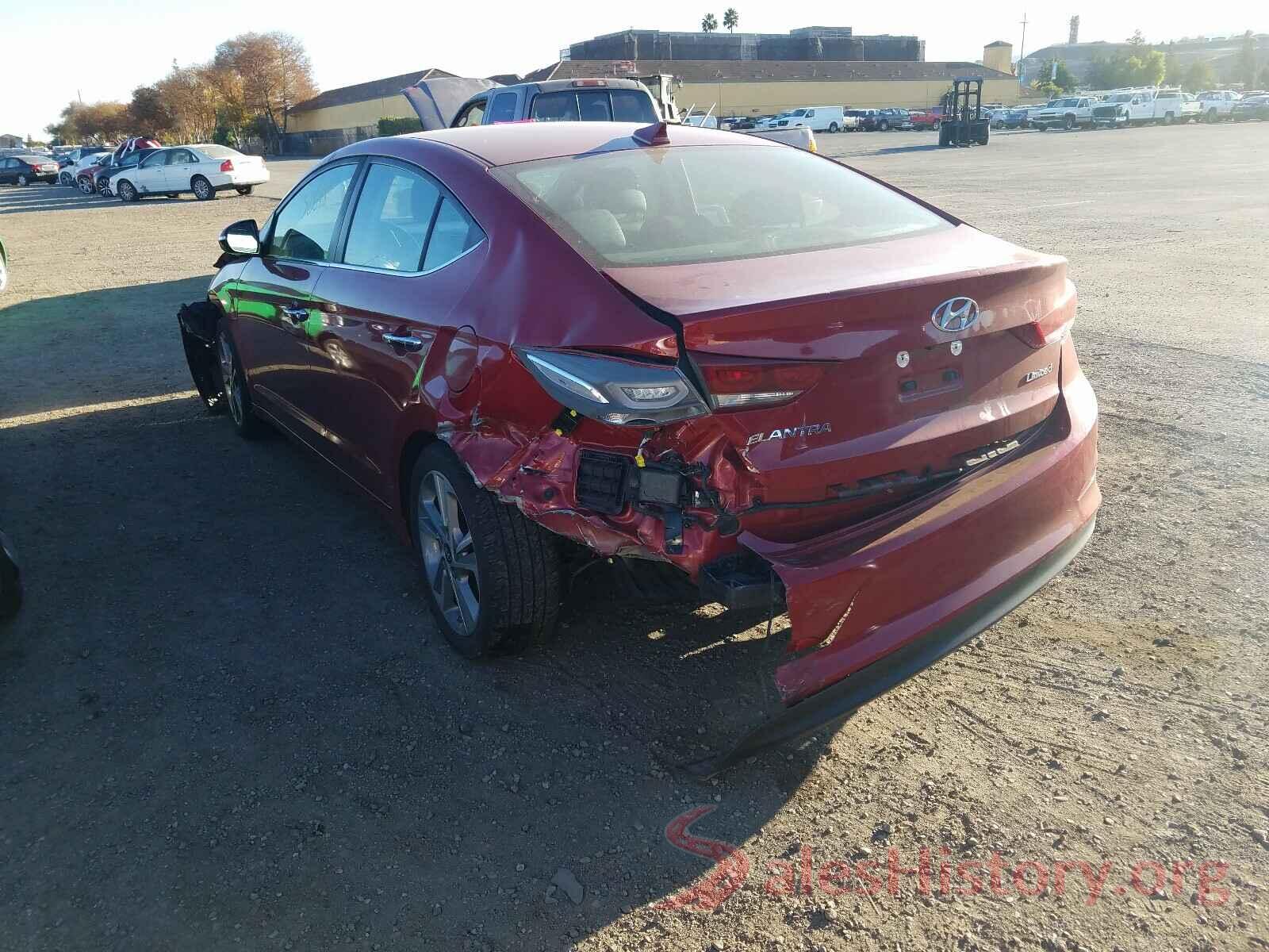 KMHD84LF3HU176753 2017 HYUNDAI ELANTRA