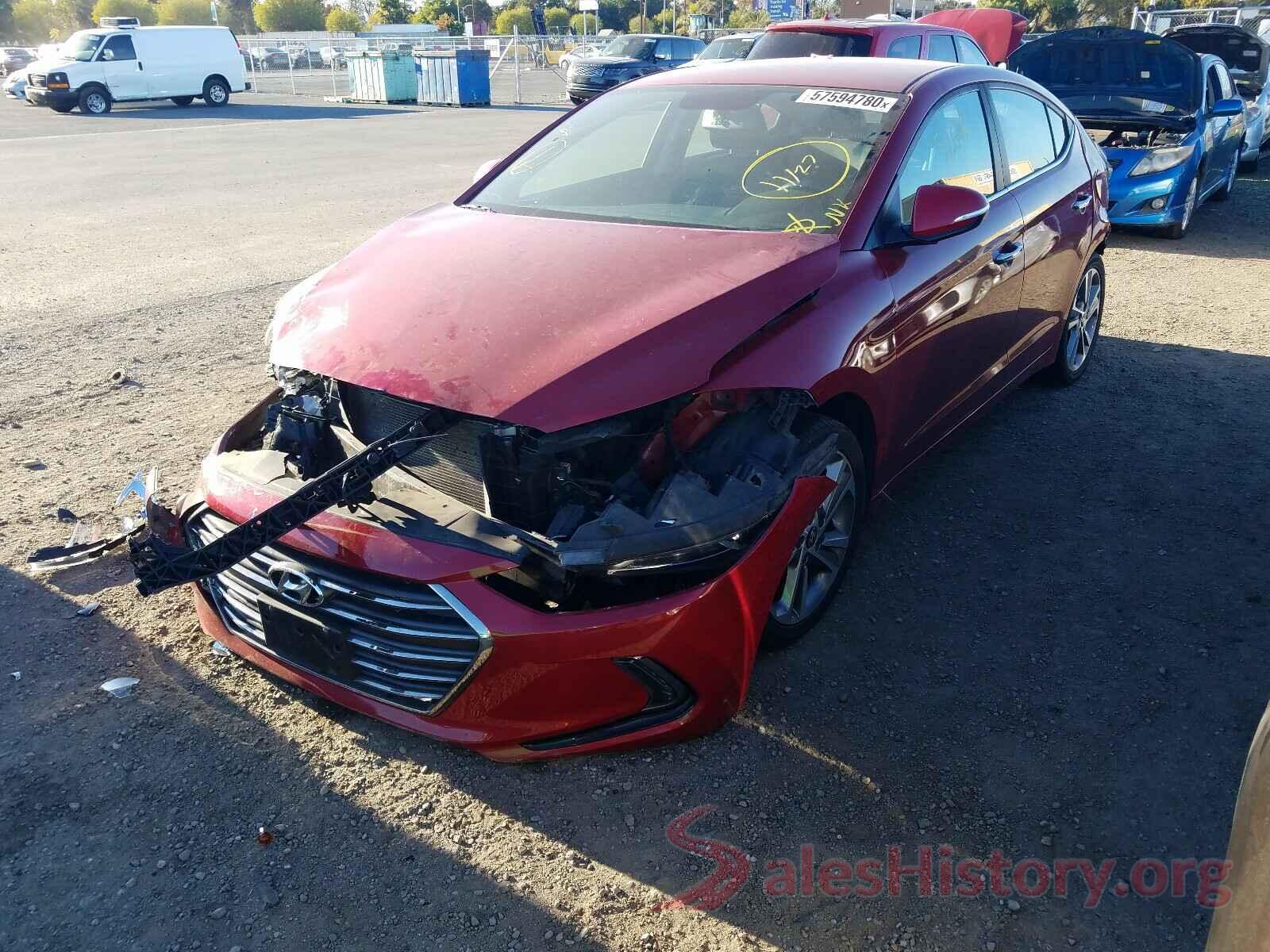 KMHD84LF3HU176753 2017 HYUNDAI ELANTRA