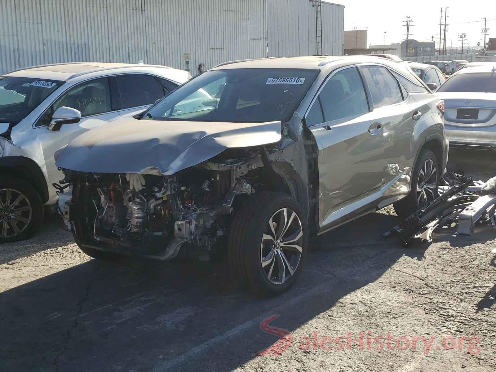 2T2HGMDA6LC056376 2020 LEXUS RX450