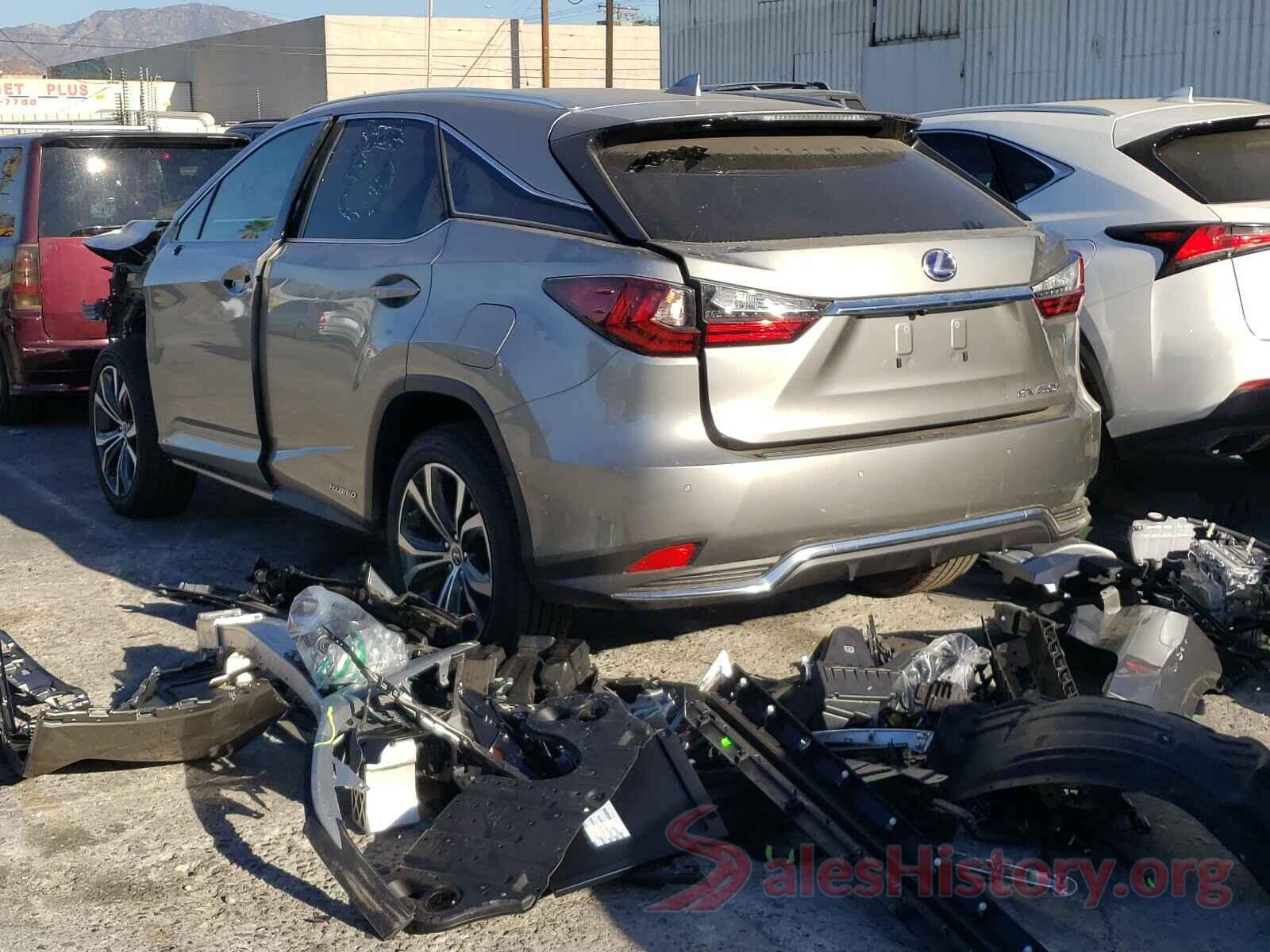 2T2HGMDA6LC056376 2020 LEXUS RX450