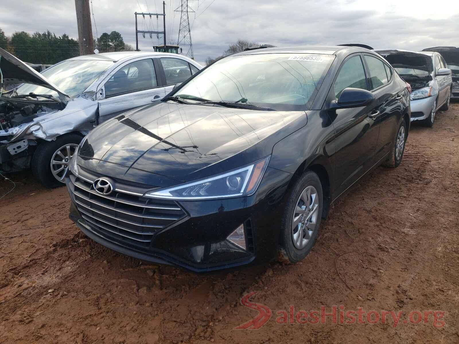 KMHD74LF1KU867581 2019 HYUNDAI ELANTRA