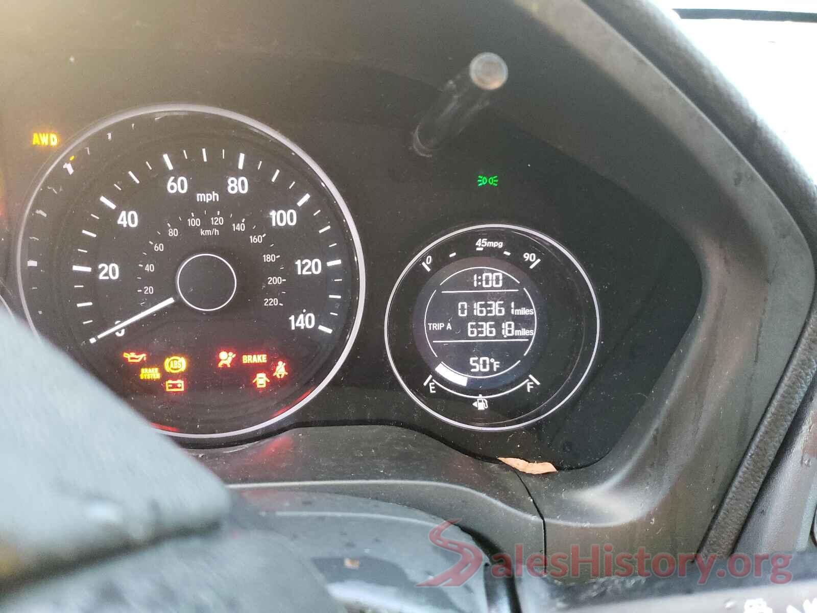 3CZRU6H3XJG716215 2018 HONDA HR-V