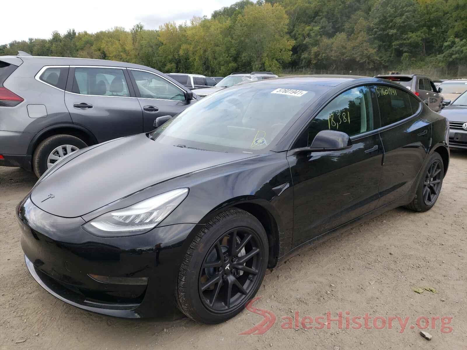 5YJ3E1EA2KF297458 2019 TESLA MODEL 3