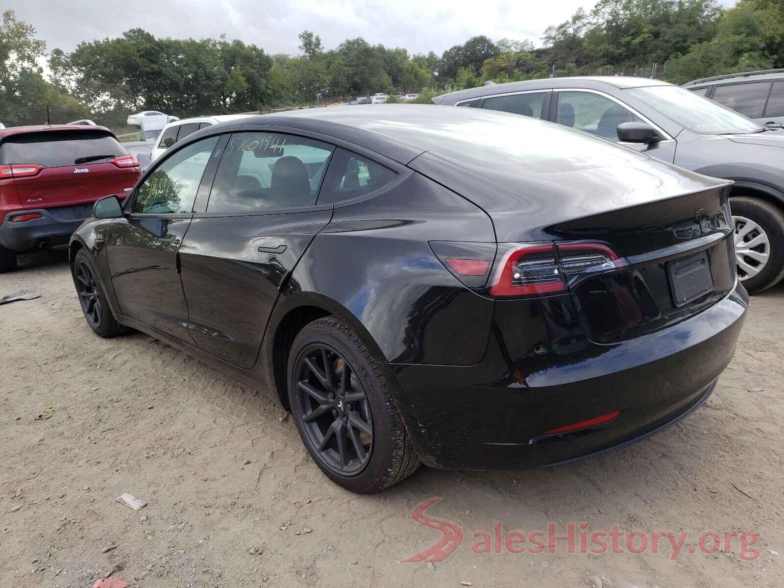 5YJ3E1EA2KF297458 2019 TESLA MODEL 3