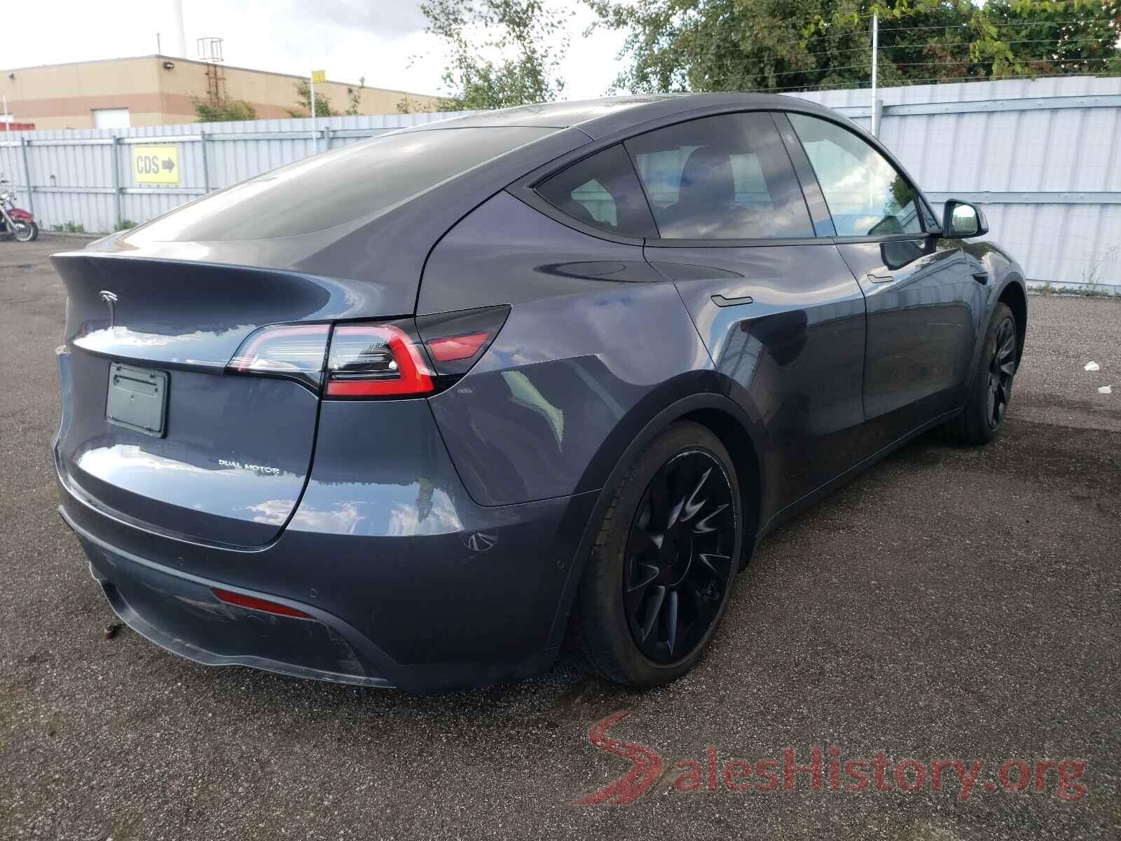 5YJYGDEE9MF097250 2021 TESLA MODEL Y