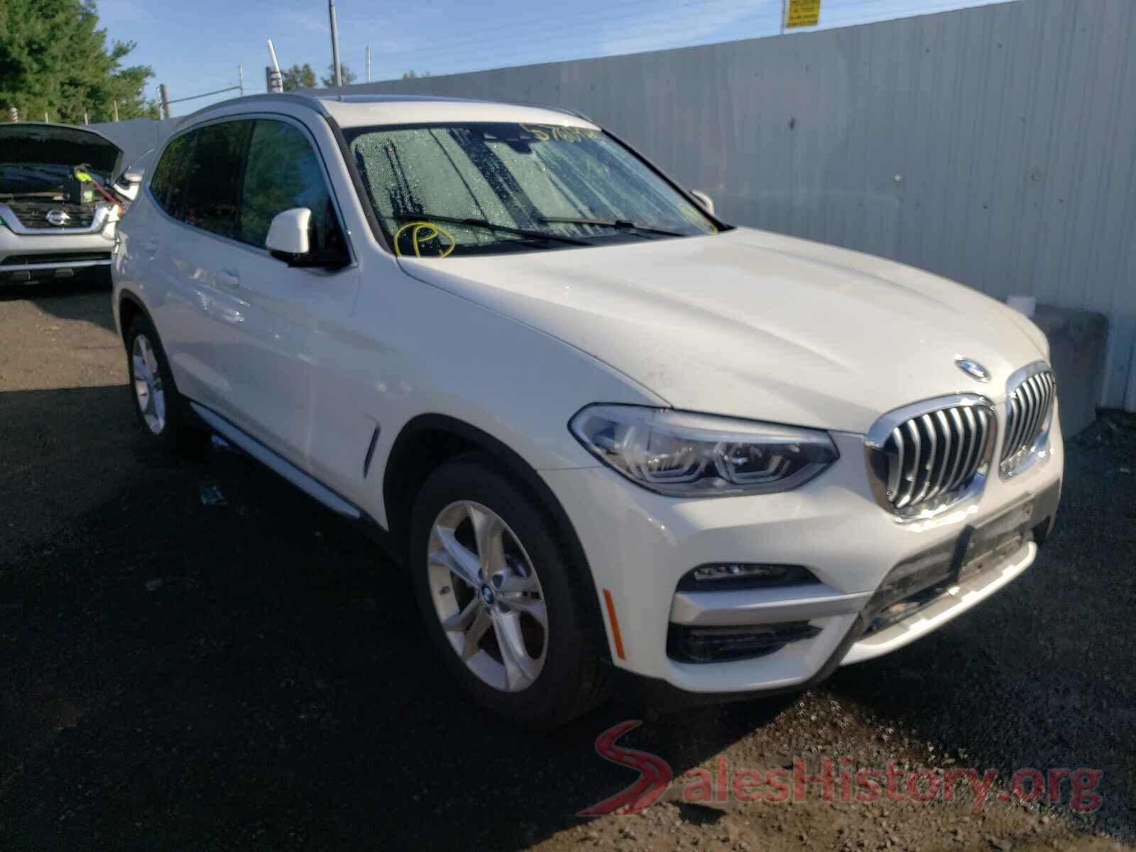 5UXTY5C04M9F93606 2021 BMW X3