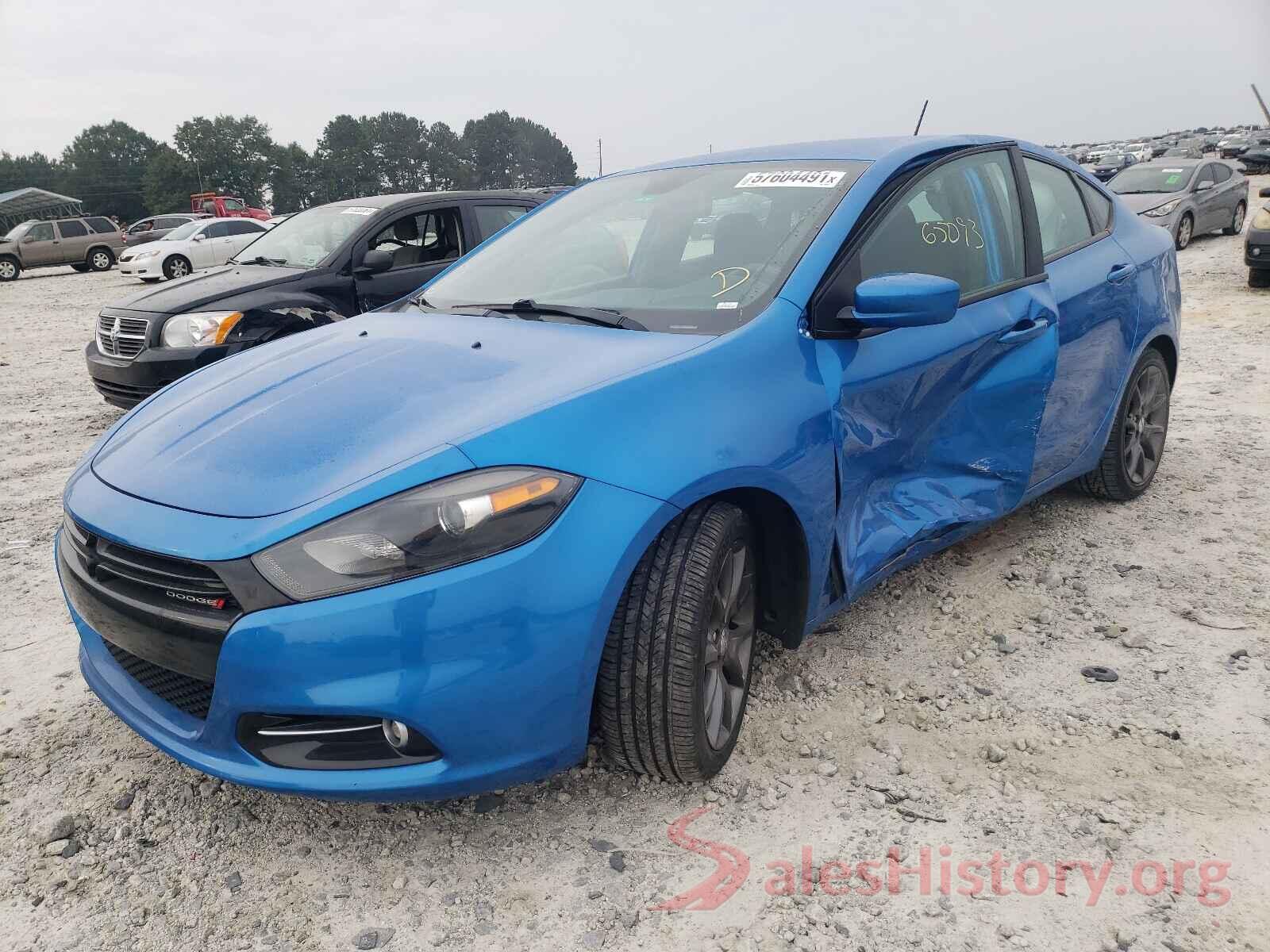 1C3CDFBB2GD540394 2016 DODGE DART