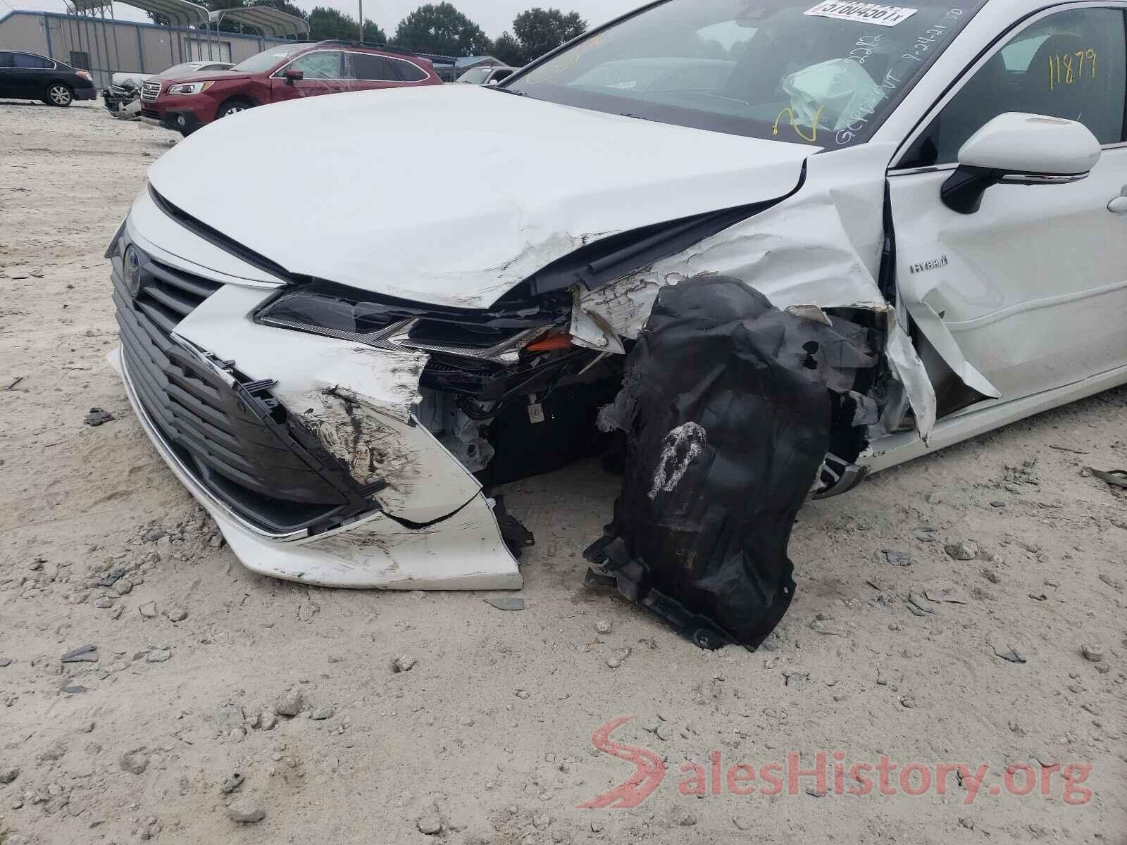 4T1D21FB2LU012282 2020 TOYOTA AVALON